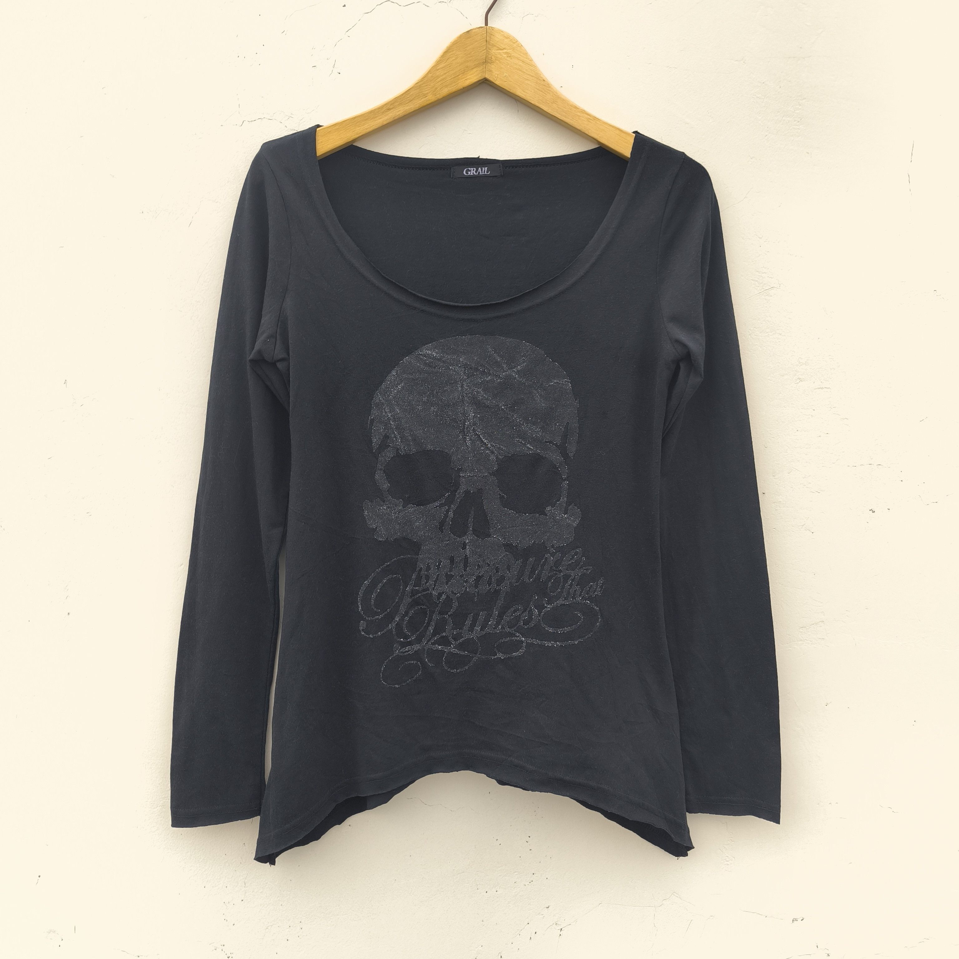 Affliction Take all Vintage Y2K skull print Size M / US 6-8 / IT 42-44 - 2 Thumbnail
