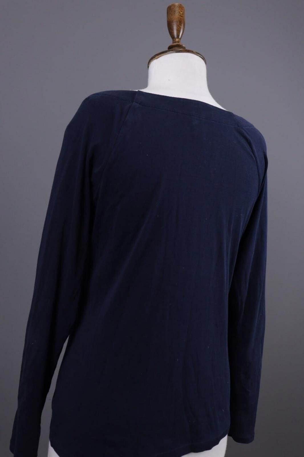 Polo Ralph Lauren Lauren Ralph Lauren Blue Scoop Neck Knit Sweater Size L Size US L / EU 52-54 / 3 - 11 Thumbnail
