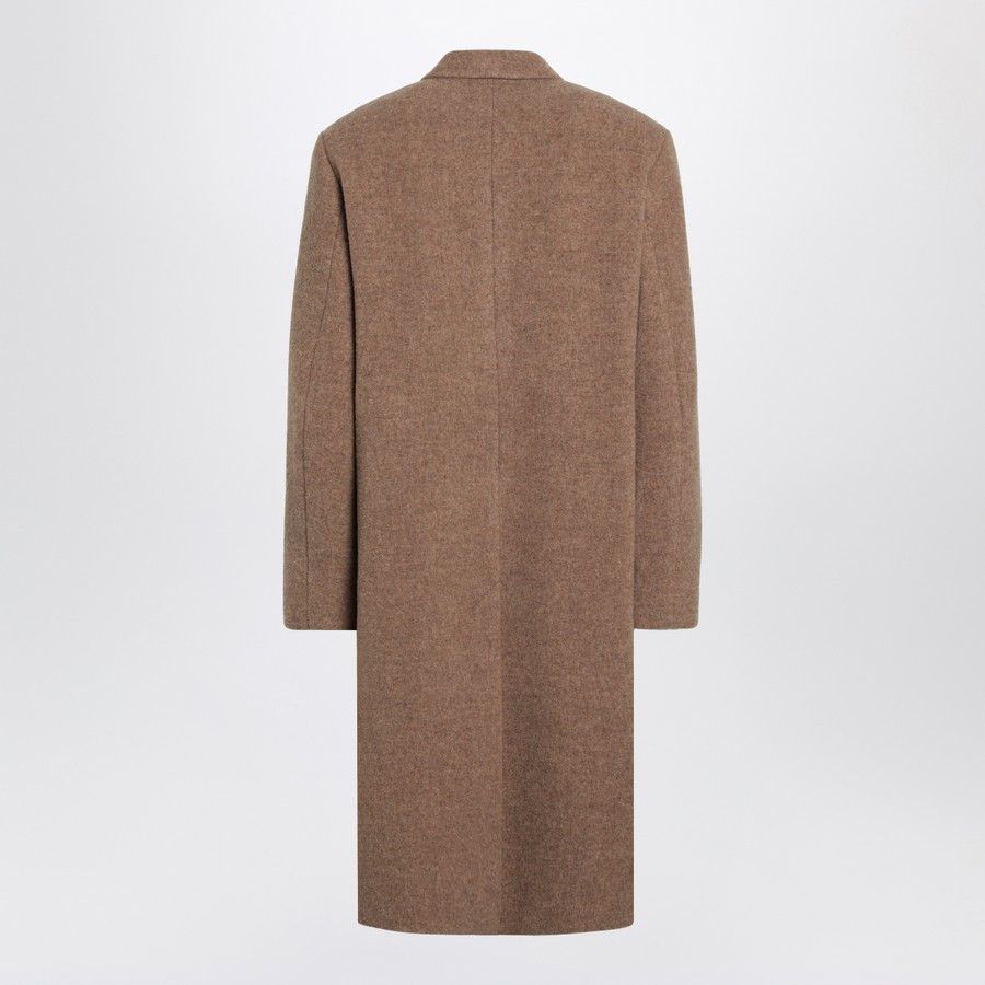 Auralee o1d2blof1224 Double-breasted Wool Coat in Beige | Grailed