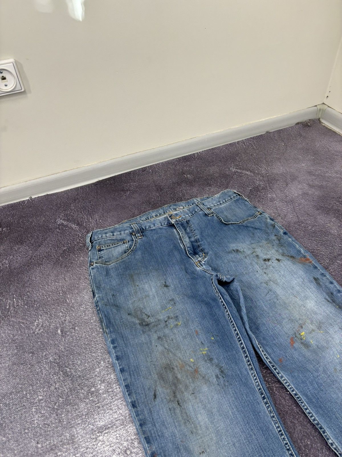 Carhartt Vintage Carhartt Y2K Faded Blue Work Hype Relaxed Fit Jeans Size US 38 / EU 54 - 11 Thumbnail