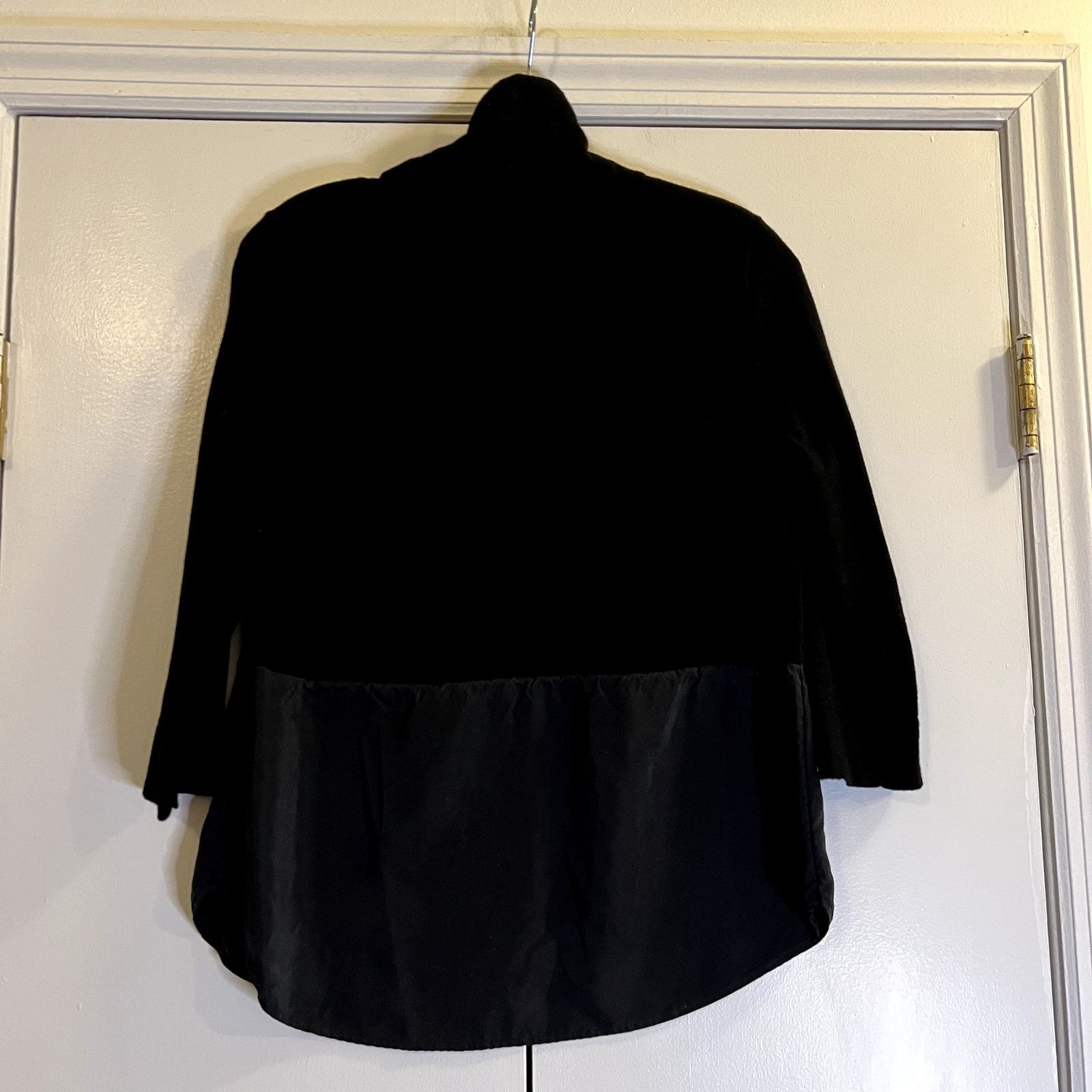 Cos Cos Wool Silk Black Turtleneck 3/4 sleeve sweater top S Size S / US 4 / IT 40 - 5 Thumbnail