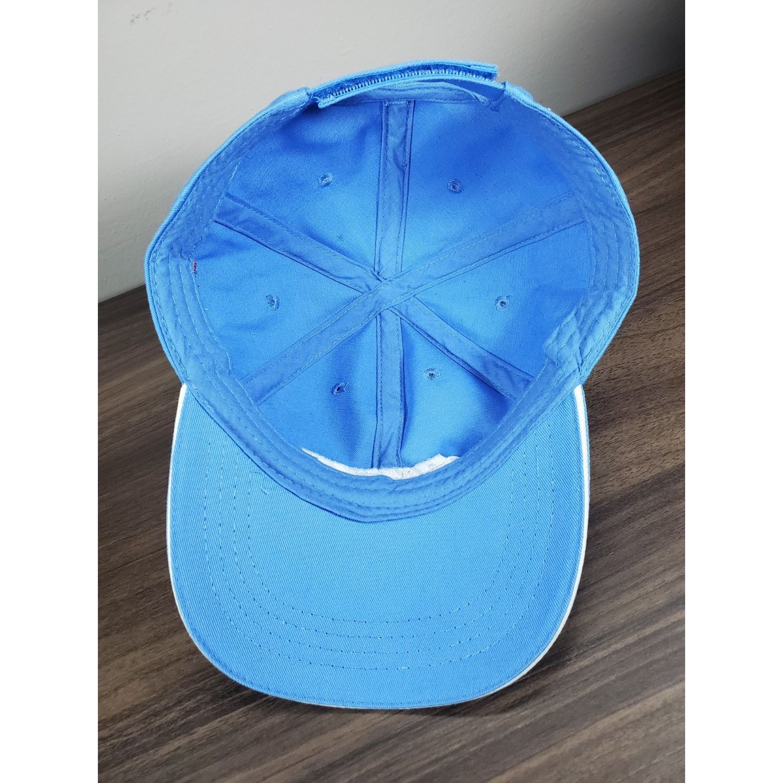 Sony Bose Light Blue White Hat Cap Sky Powder Carolina USA Flag Size ONE SIZE - 9 Thumbnail