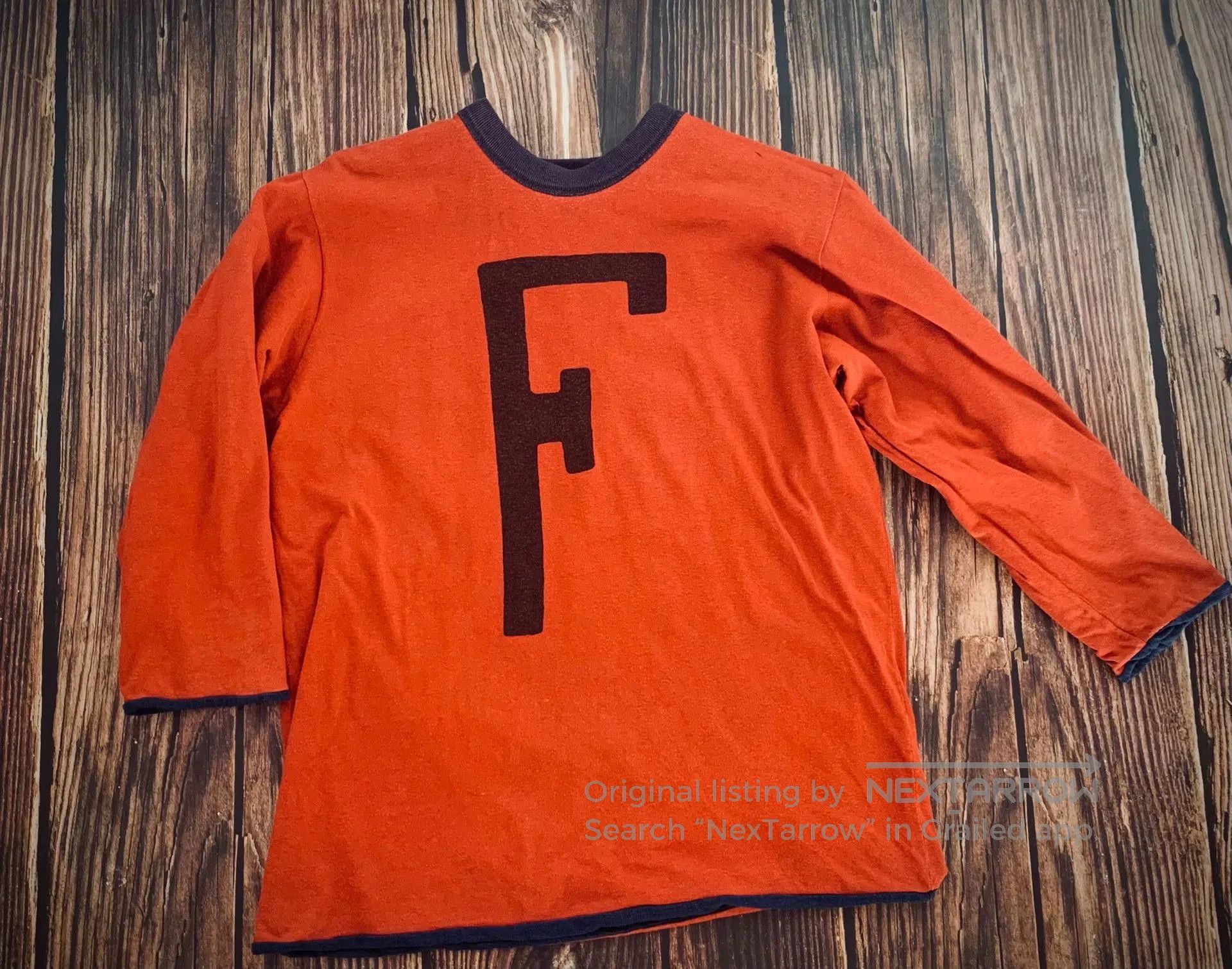 Freewheelers vintage navy blue long sleeve sweatshirt. Size US M / EU 48-50 / 2 - 3 Thumbnail
