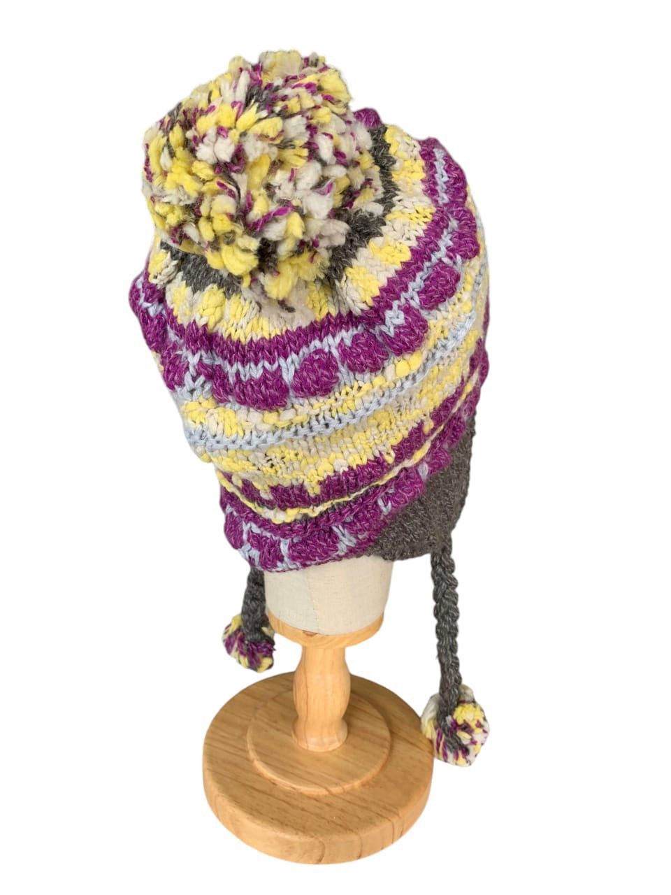 Japanese Brand × Phenix Phenix Earflap Knitted Multicolour Beanie Hat Size ONE SIZE - 7 Thumbnail
