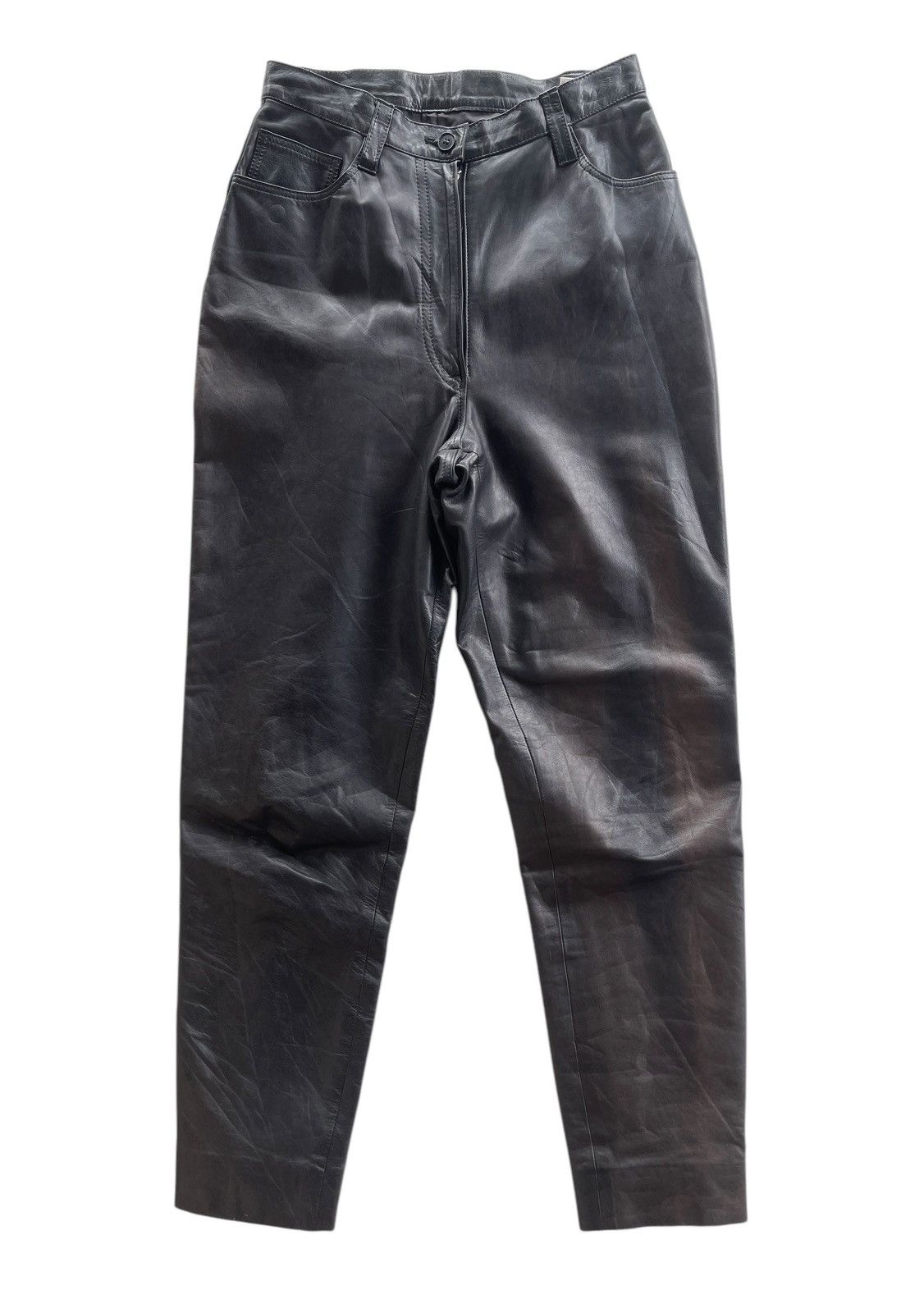 Vintage Helmut Lang Highwaist Cowhide Pants