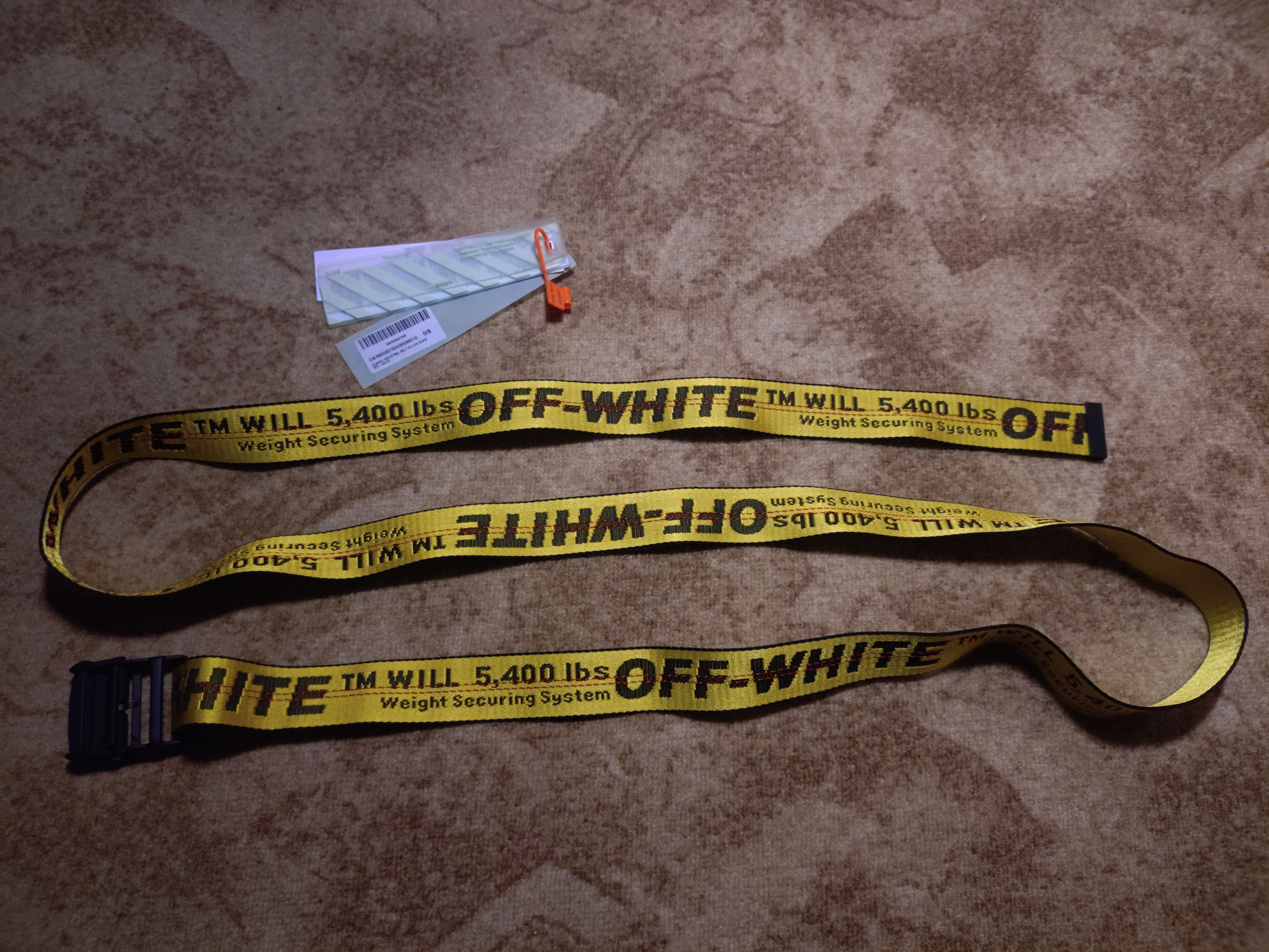 Off-White Off-white Industrial belt Size ONE SIZE - 1 Thumbnail