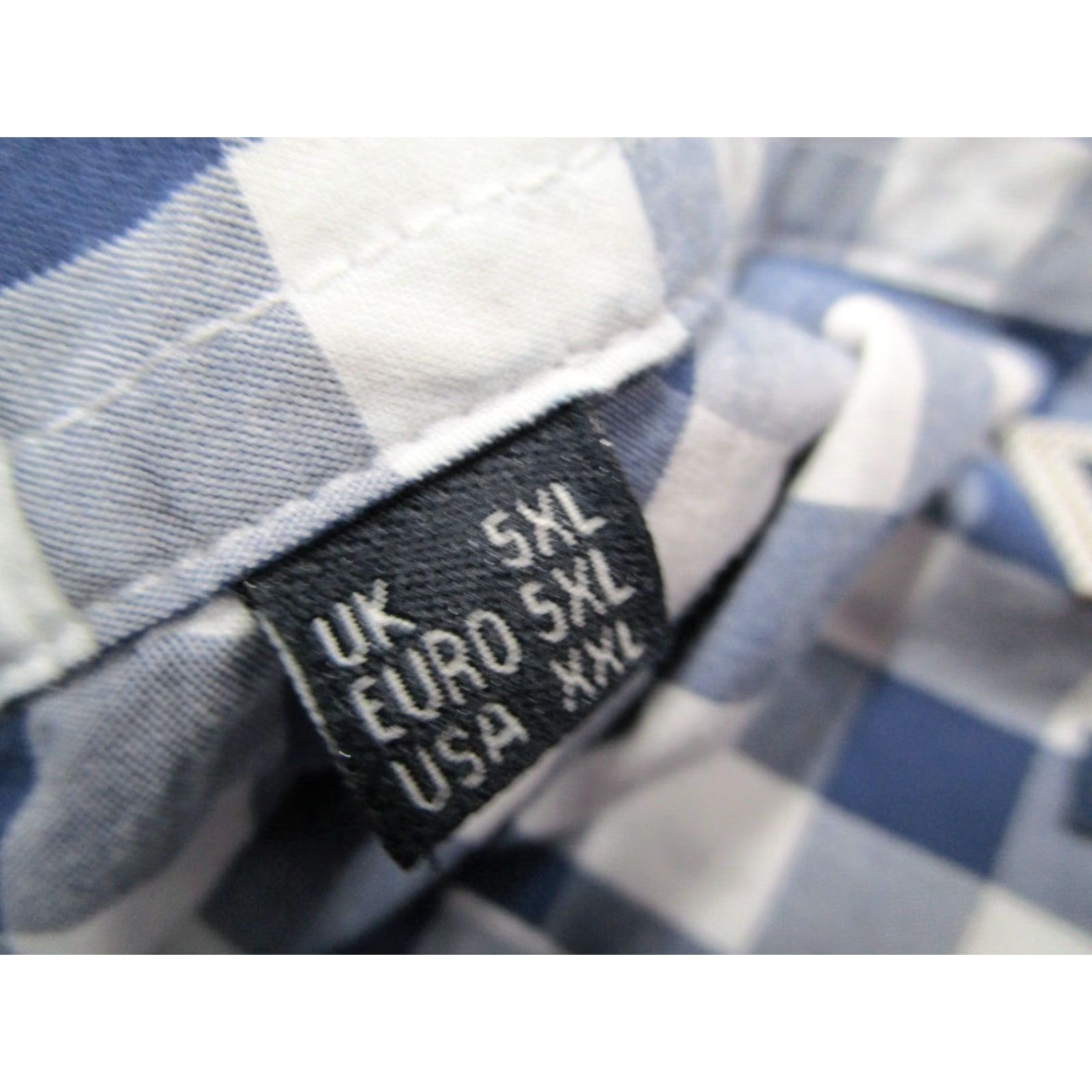 Barbour Barbour Shirt Mens 2XL Blue Check Long Sleeve Button-Up Casual Pocket Shirt - 100% Cotton Size US XXL / EU 58 / 5 - 4 Thumbnail