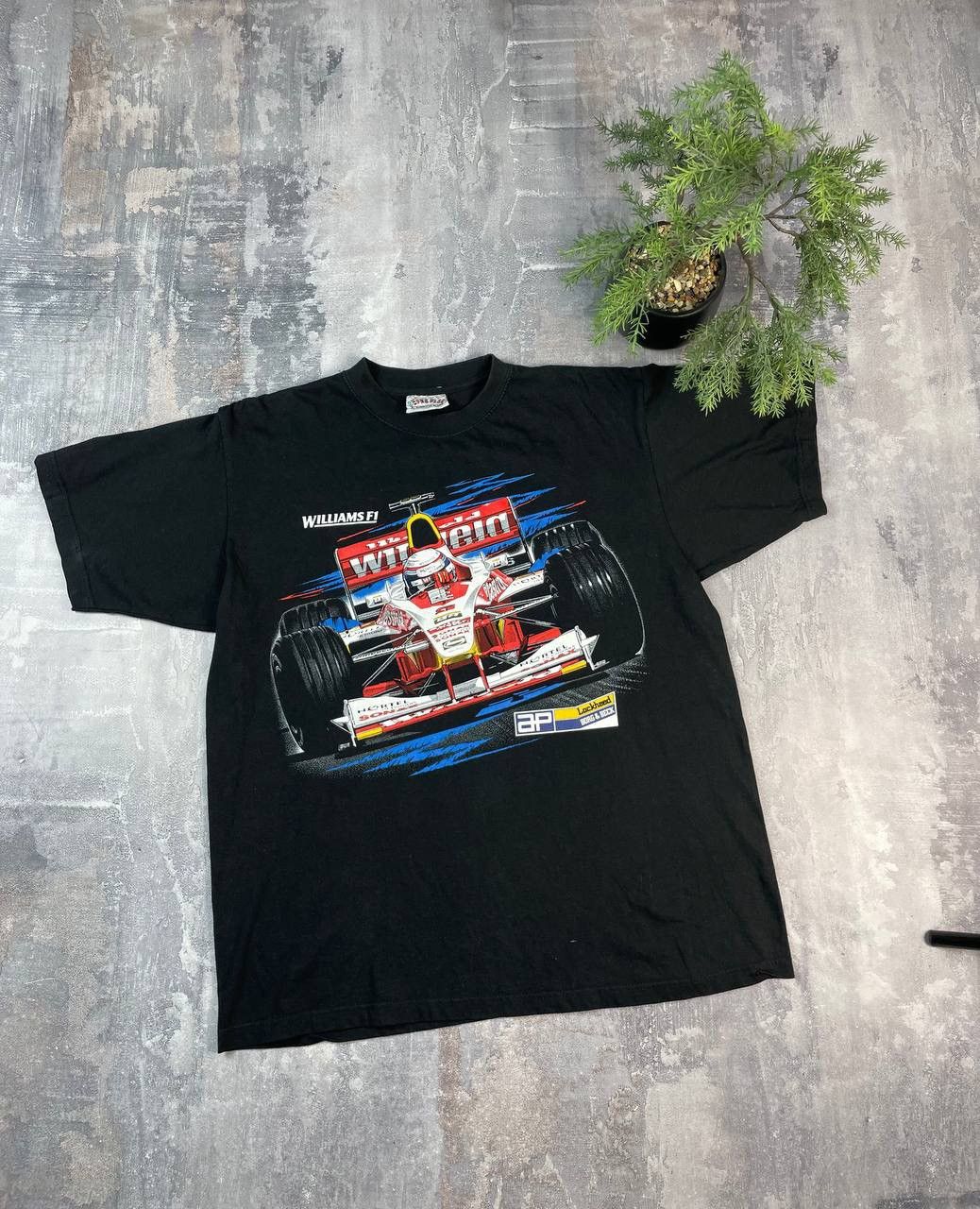 Formula 1 × Vintage vintage 90s williams f1 racing tee tshirt Size US L / EU 52-54 / 3 - 1 Thumbnail