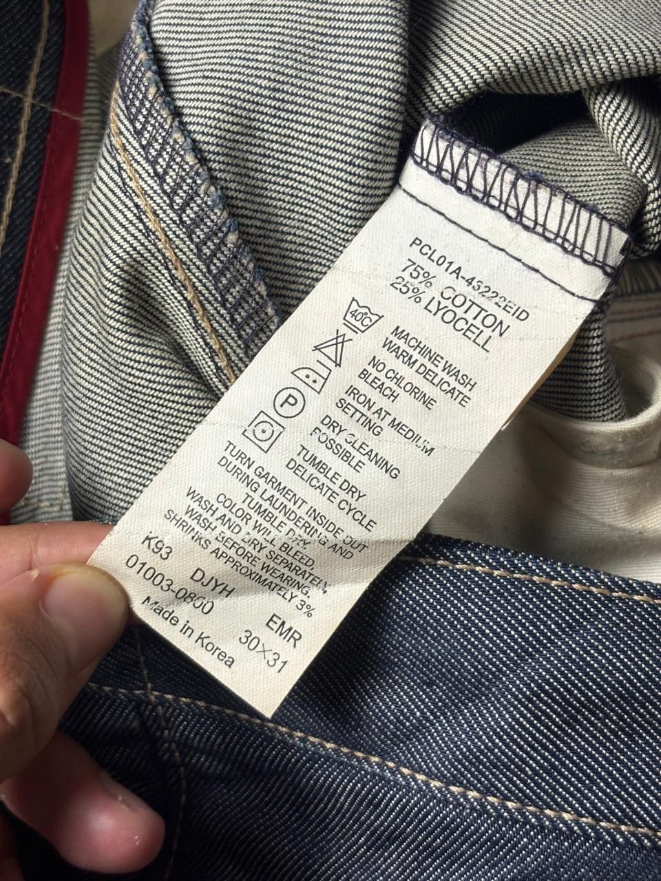 Levi's 2000s Levis Engineered Twisted Jeans Size US 30 / EU 46 - 8 Thumbnail