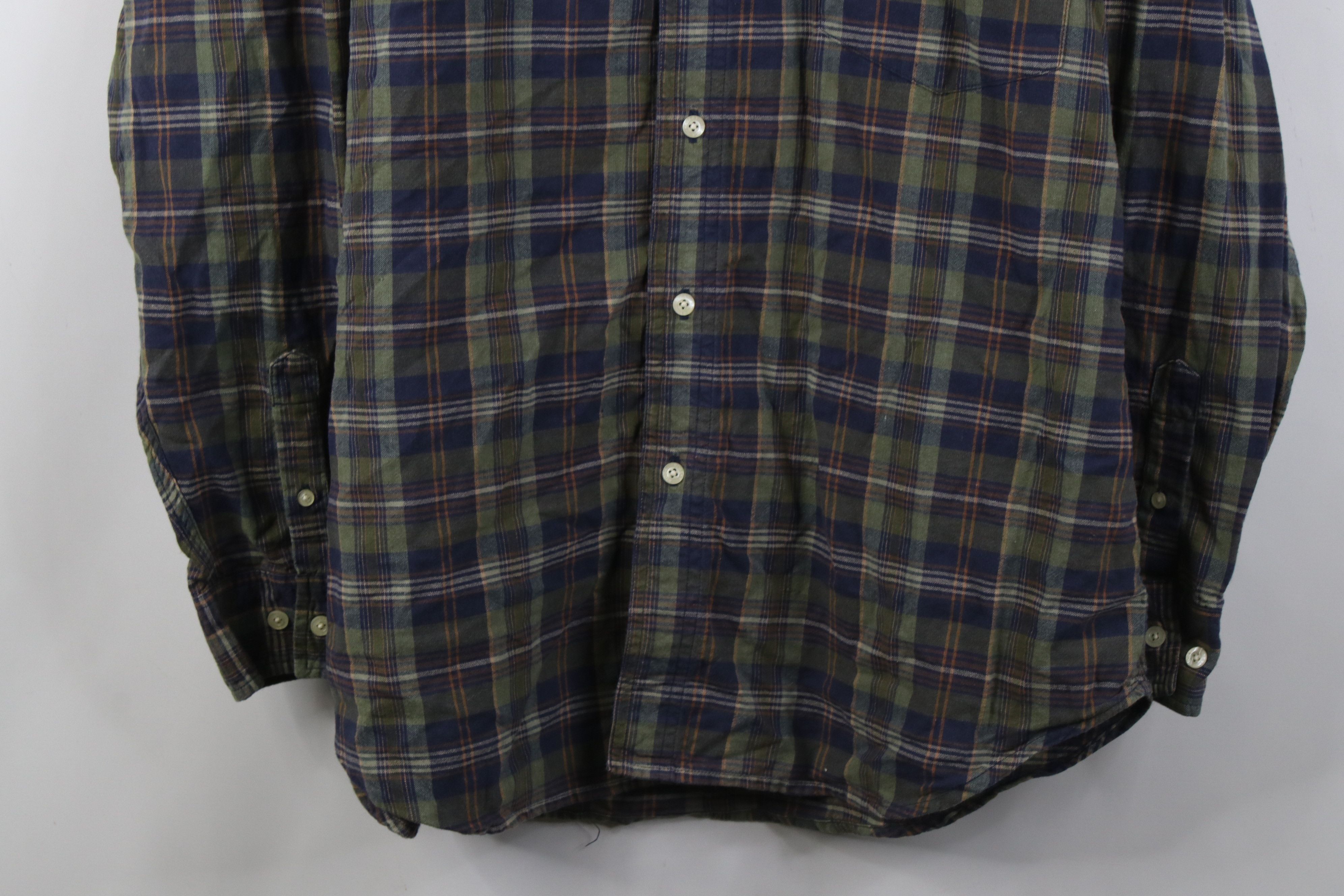 Vintage Vintage 90s Streetwear Collared Button Down Shirt Plaid Size US L / EU 52-54 / 3 - 3 Thumbnail