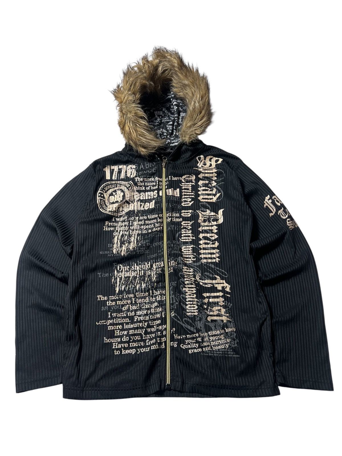 Japanese Brand Y2K OriginalRemakGear Fur Ifsixwasnine Vkei LGB