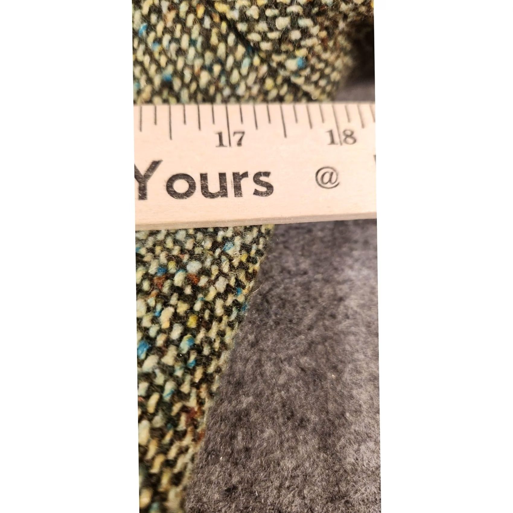 Guess Guess Pea Coat Womens Small Green Wool Blend Double Breasted Tweed Mid-Length Jacket/Coat Size S / US 4 / IT 40 - 6 Thumbnail