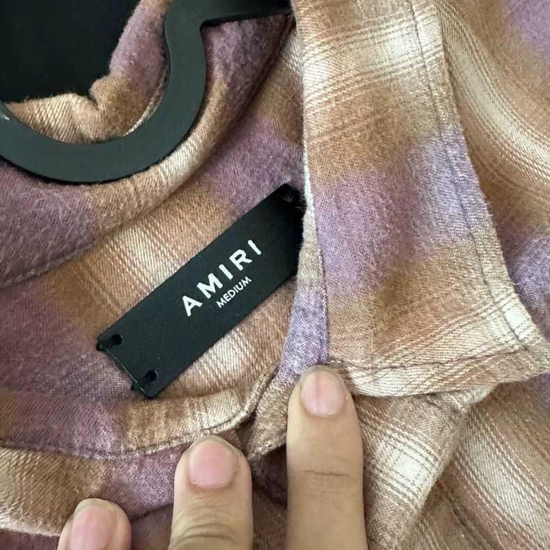Amiri Amiri 16SS Shotgun Plaid Shirt Size US M / EU 48-50 / 2 - 4 Thumbnail