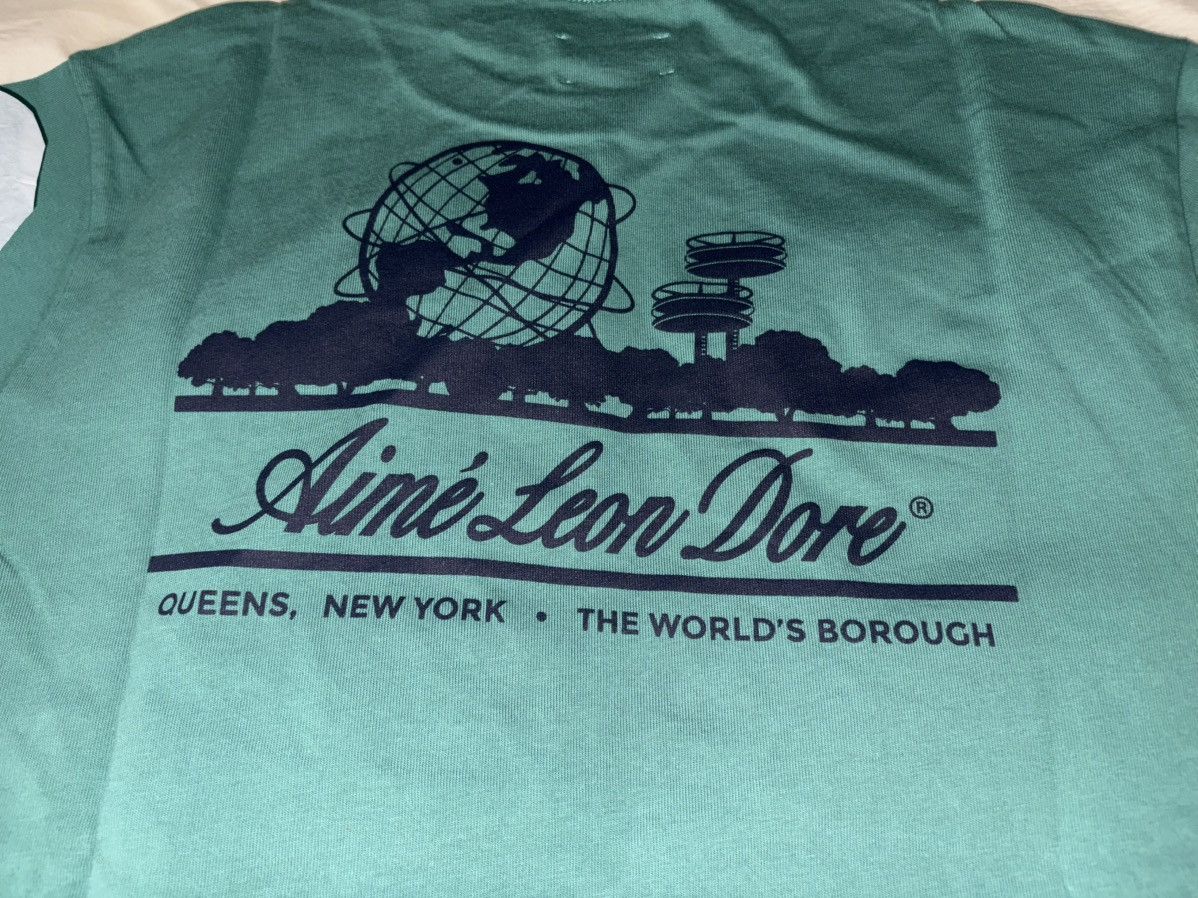 Aime Leon Dore Aime Leon Dore Unisphere Tee Pine Green Size US XXL / EU 58 / 5 - 2 Thumbnail