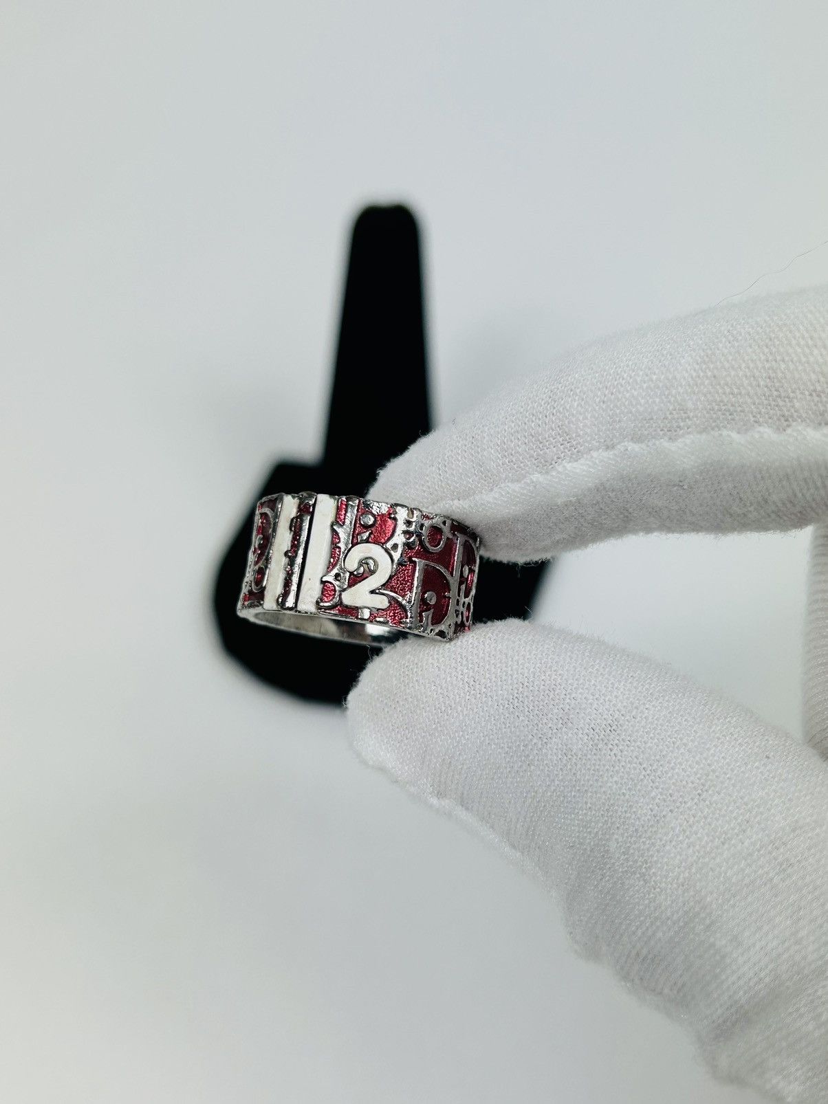 Dior Dior Red Trotter 2 Ring size 6 Size ONE SIZE - 2 Thumbnail