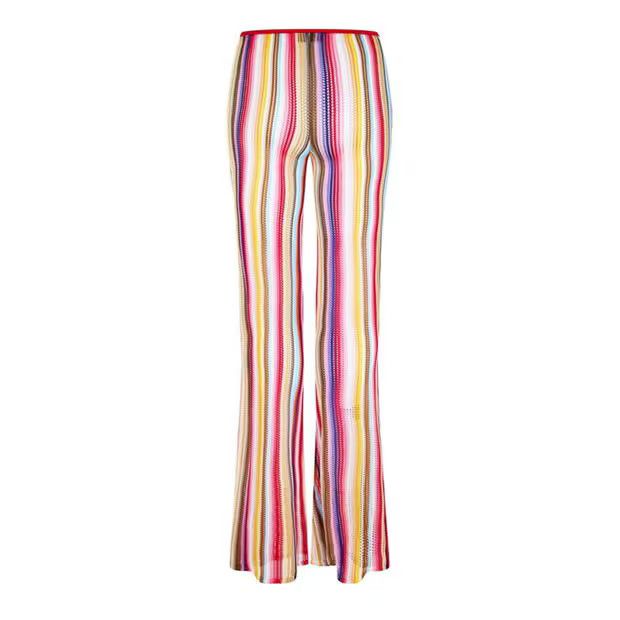 Missoni o1g2r1mq1124 Trouser in Multicolor Size 28" / US 6 / IT 42 - 2 Thumbnail