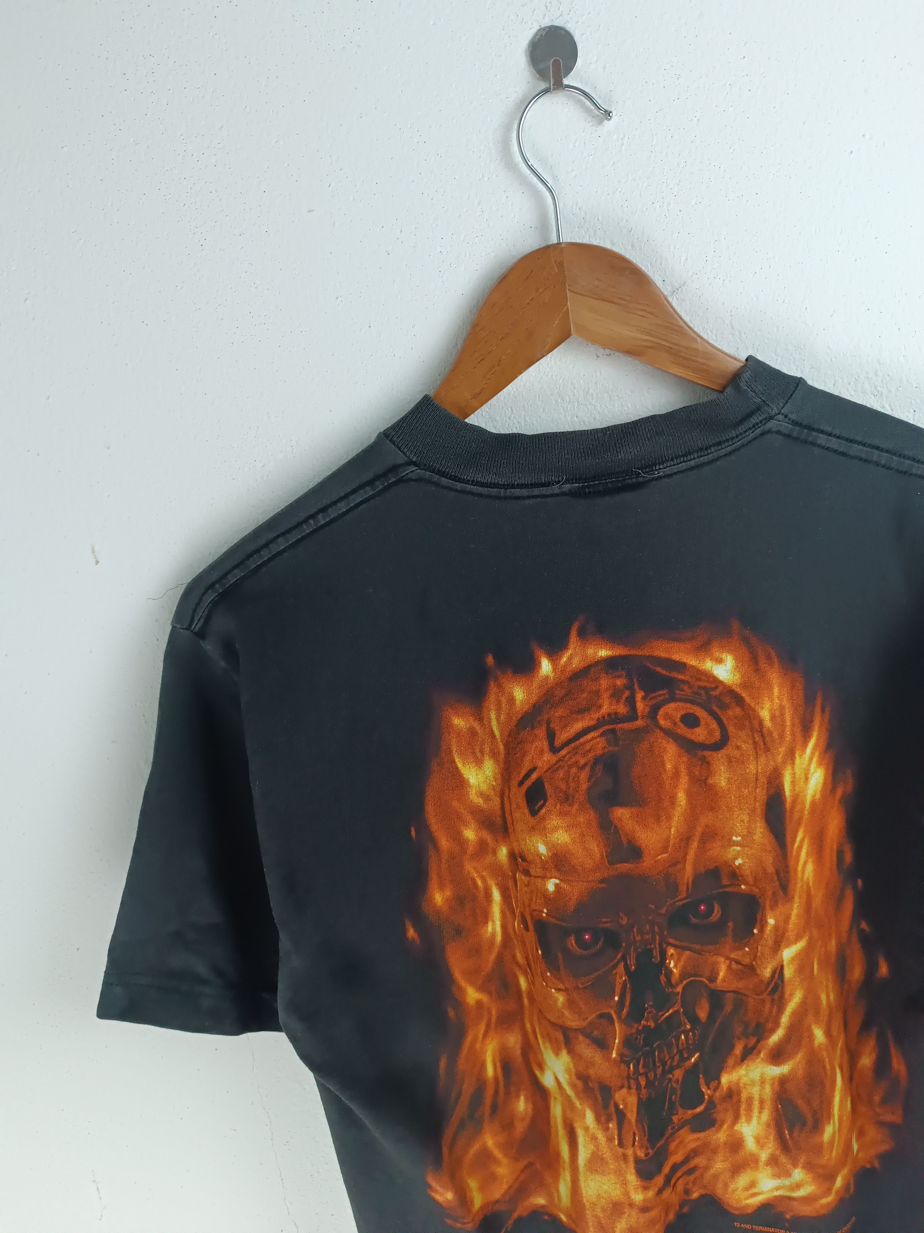 Vintage VINTAGE 90'S TERMINATOR 2 BATTLE ACROSS TIME FADED VERY RARE Size US M / EU 48-50 / 2 - 14 Thumbnail