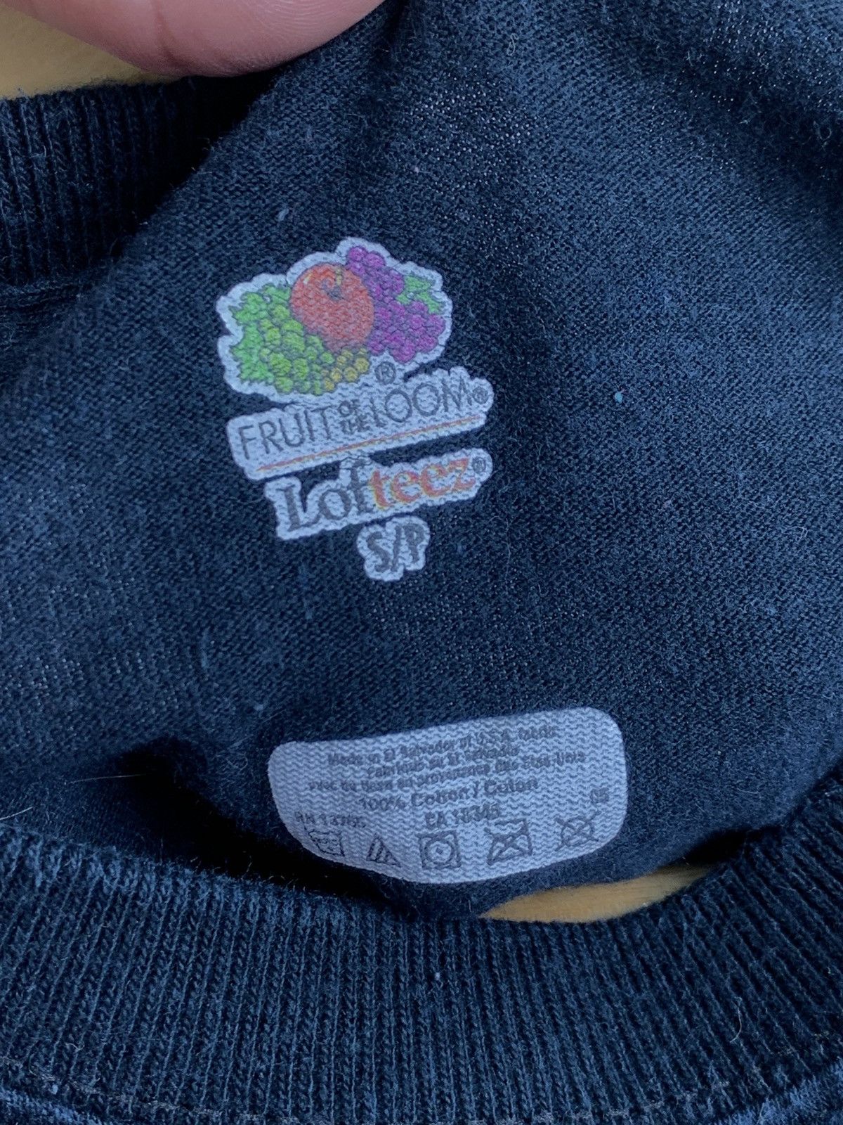 Fruit Of The Loom × Vintage Vintage Bad To The Bone T-Shirt Size US S / EU 44-46 / 1 - 11 Thumbnail