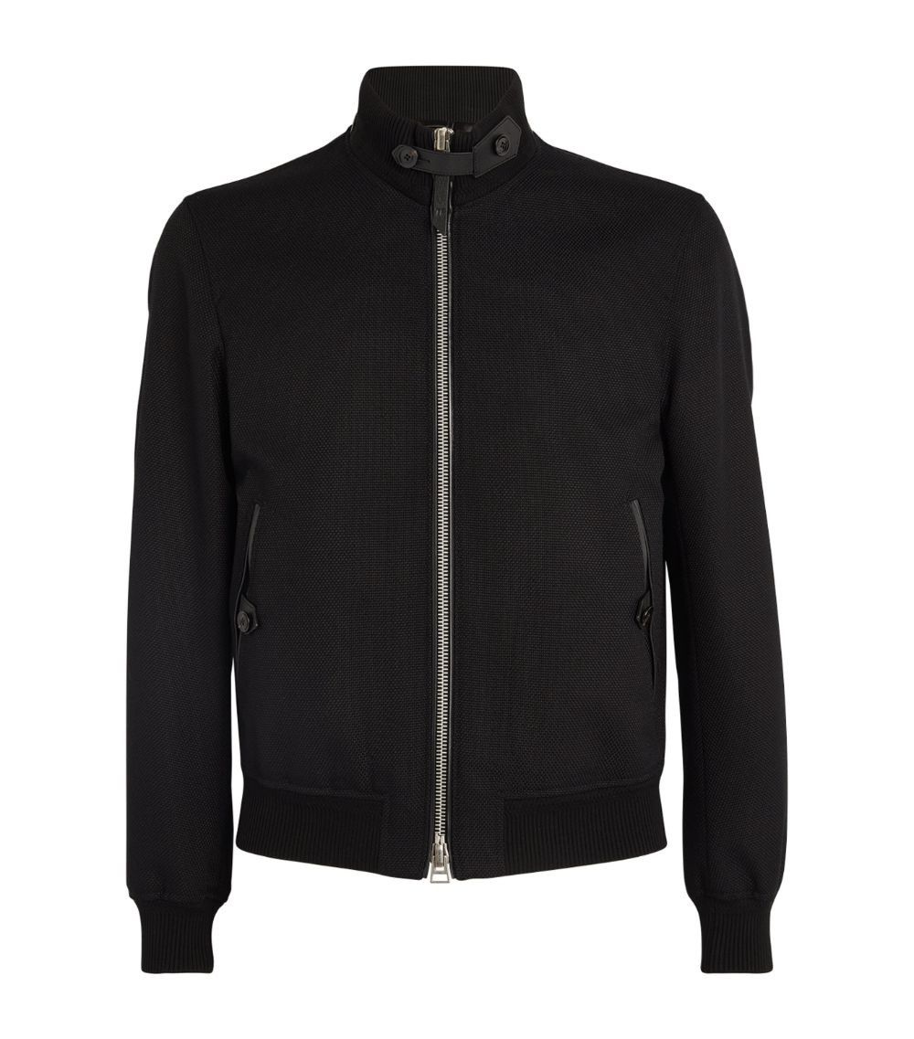 Tom Ford o1loc1c0525 OBS009 Bomber Jacket in Black Size US M / EU 48-50 / 2 - 1 Thumbnail