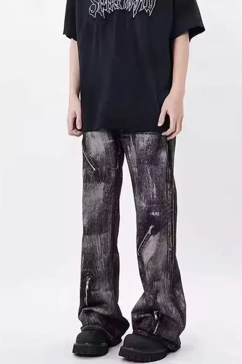 Japanese Brand Manami x Meifa Washingzip-up Design Pant Size US 28 / EU 44 - 6 Thumbnail