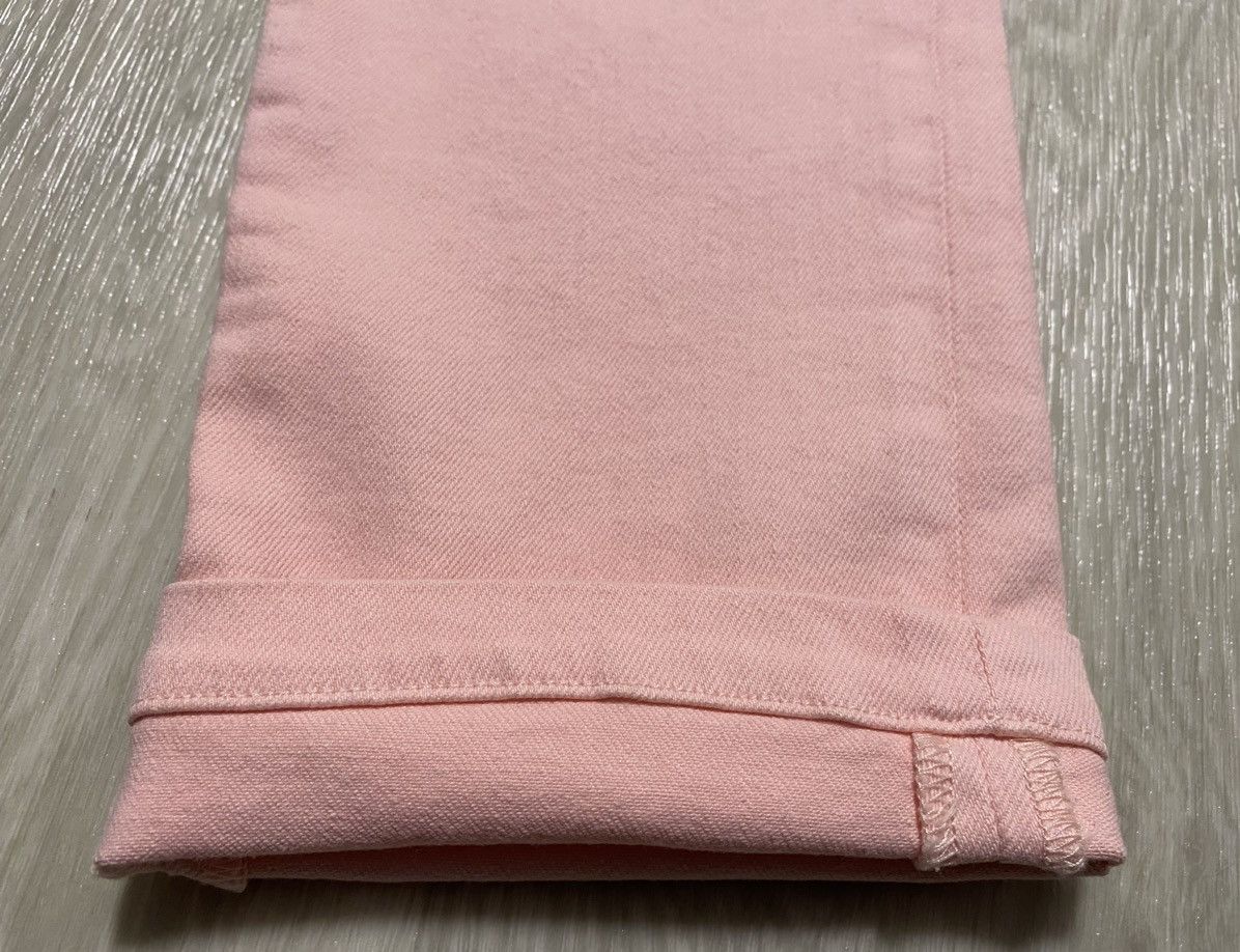 Balenciaga Womens 2012 Balenciaga Pink Slim Stretch Trousers Pant Jeans Size 25" / US 0 / IT 36 - 8 Thumbnail