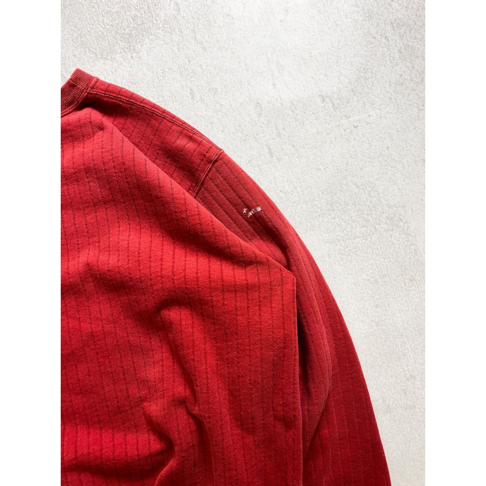 Champion Vintage 90s Champion Red Crewneck Sweatshirt - Men's XL Size US XL / EU 56 / 4 - 4 Thumbnail