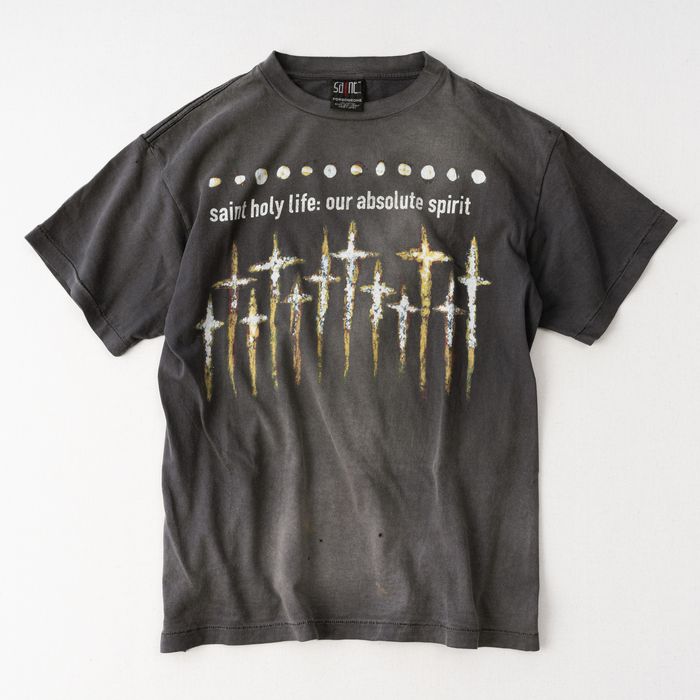 Saint Michael FORSOMEONE × SAINT M×××××× GOD Short sleeve T-shirt