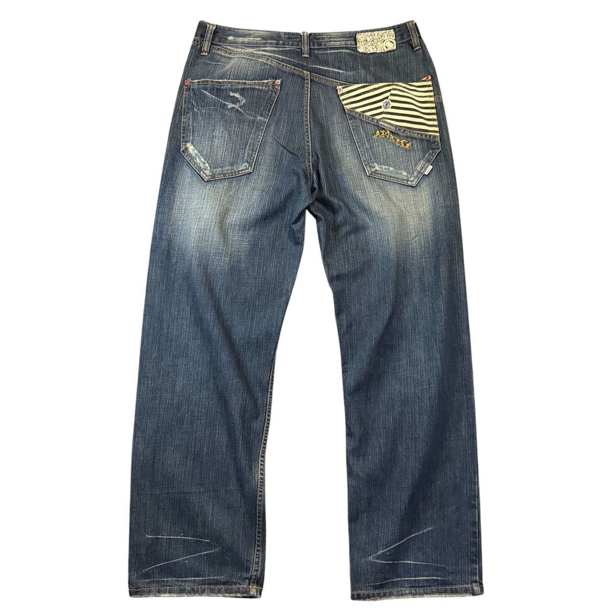 Element 🔥🔥 Y2K Element Skateboarding Crazy Baggy Jean Size US 36 / EU 52 - 1 Thumbnail