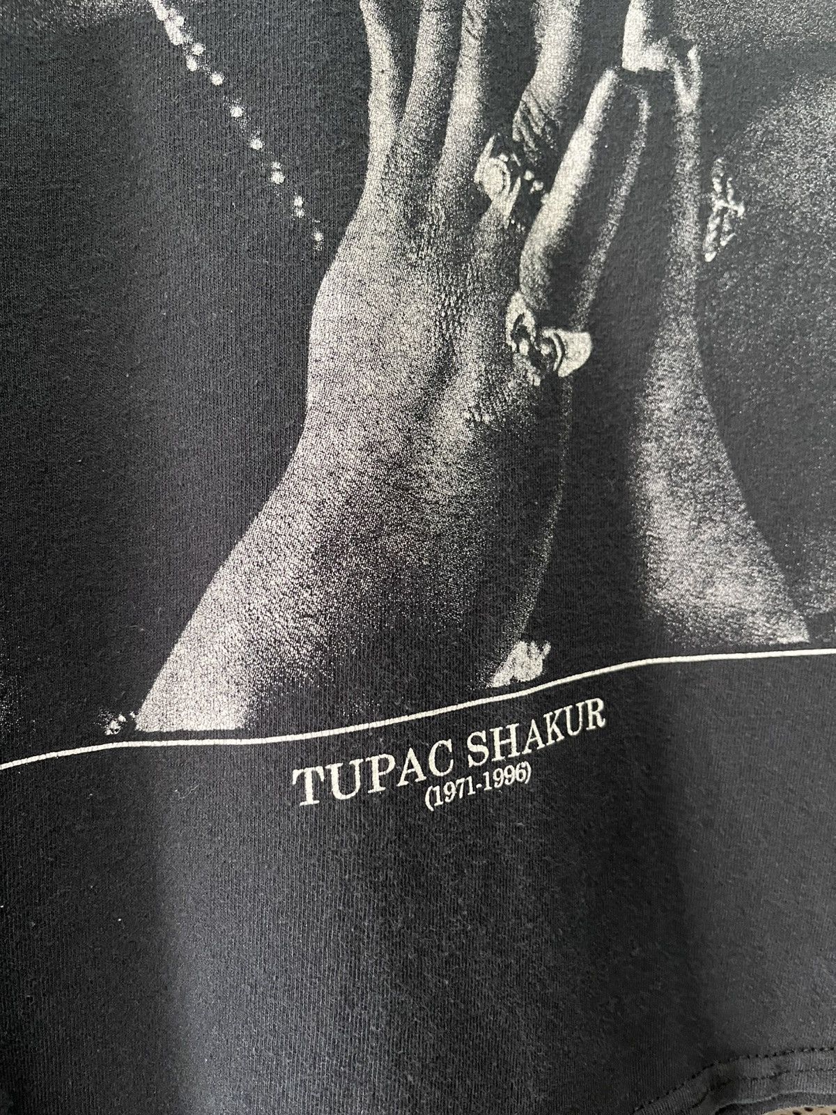 Band Tees TUPAC SHAKUR MEMORIAL T-SHIRT MEN Size US L / EU 52-54 / 3 - 2 Thumbnail