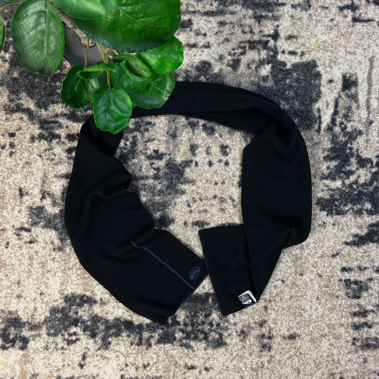 Quiksilver Quiksilver VintageY2K Mini Logo Waffle Knit Scarf Size ONE SIZE - 1 Thumbnail