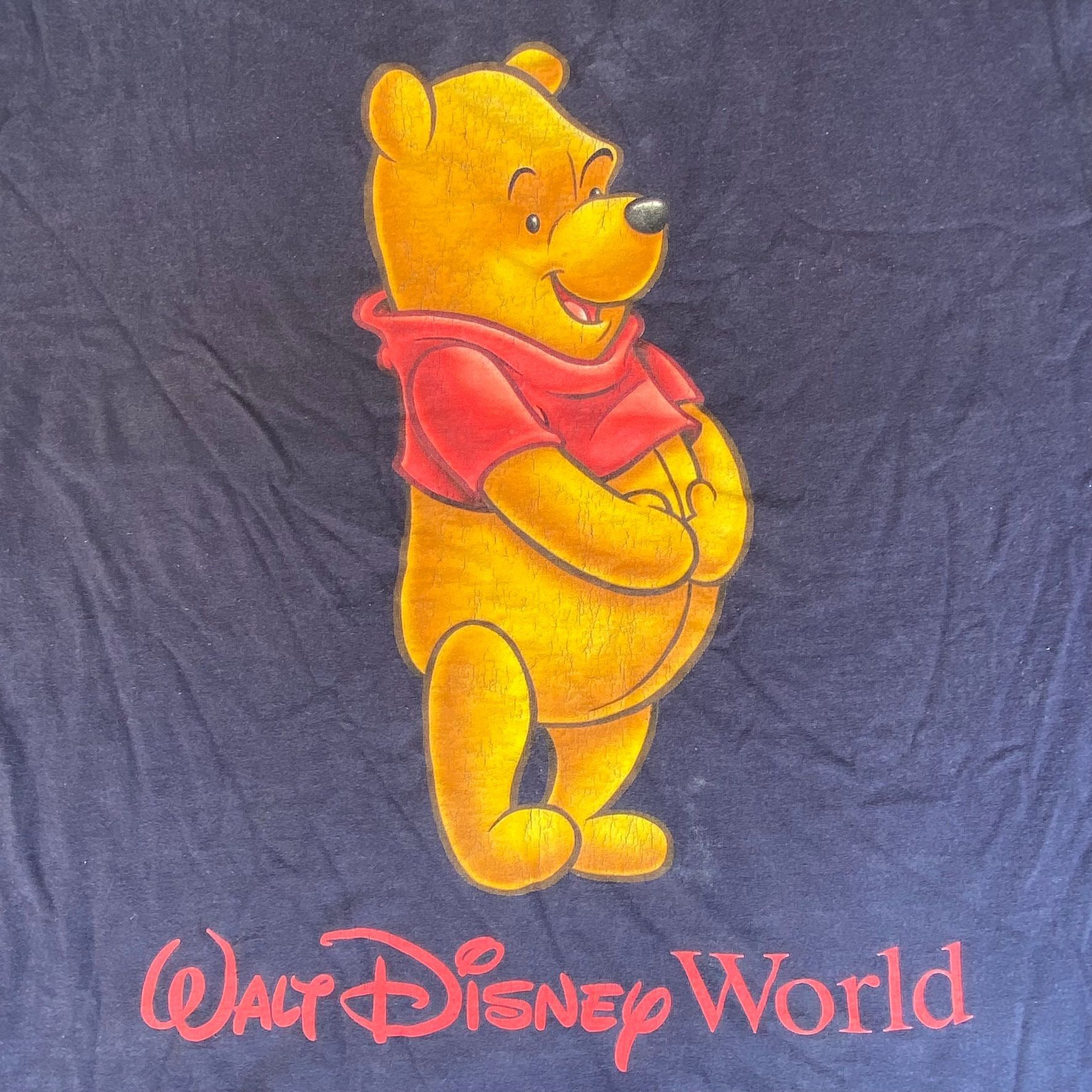 Disney Vintage Y2K Winnie the Pooh Shirt Disney World Cartoon Tee Size US L / EU 52-54 / 3 - 3 Thumbnail