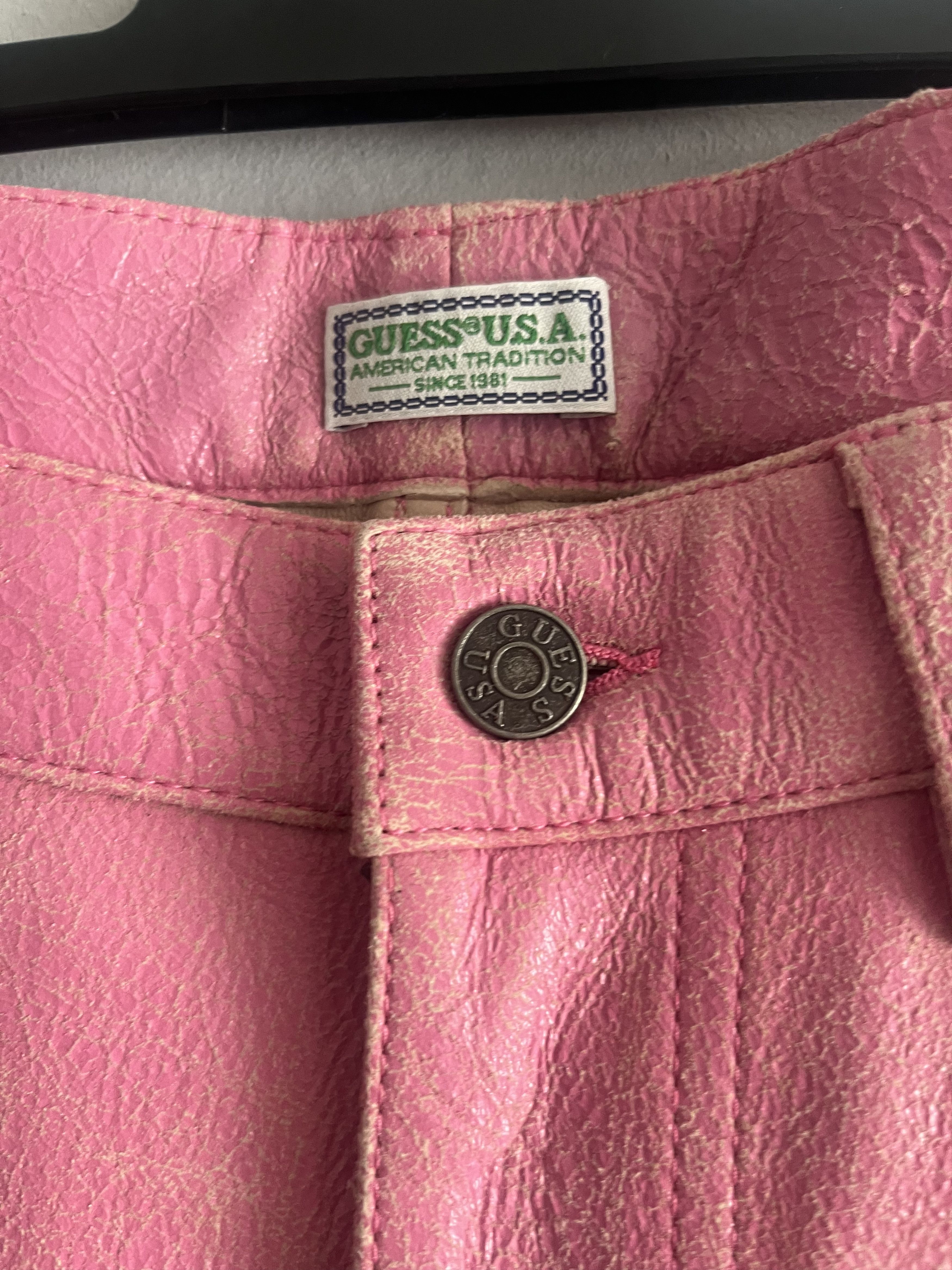 Guess Retail 450$— Guess U.S.A. Bermuda Shorts Pink Mens Size US 32 / EU 48 - 5 Thumbnail