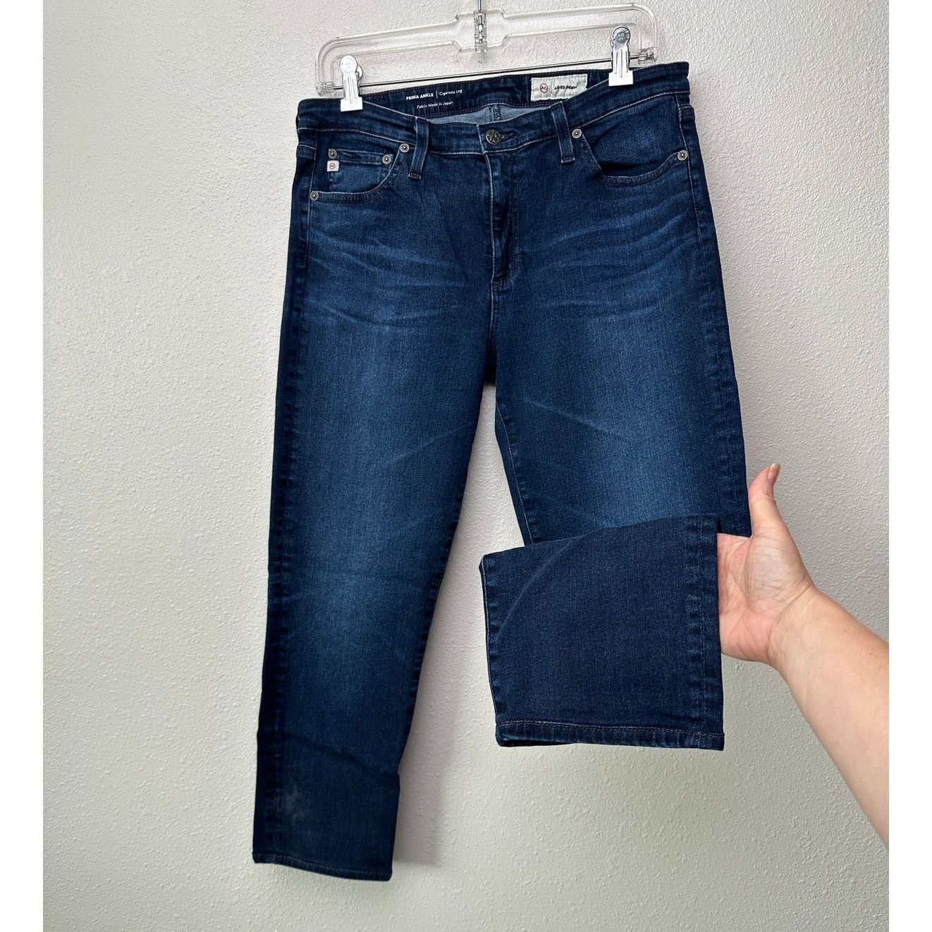 ag prima ankle cigarette ankle NWT Jeans Leg Mid-rise Size 30 (3 Years Dark Bloom $225 The Prima Ankle is a mid Women Prima Ankle 24 Years