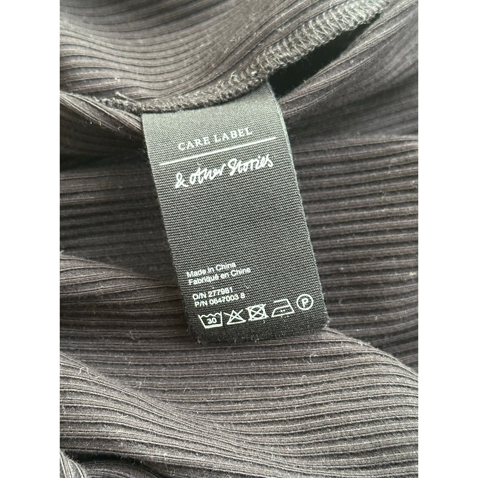 & Other Stories Cotton Black & Other Stories Black Wrap Dress - Size 2 -Mint Size XS / US 0-2 / IT 36-38 - 8 Thumbnail