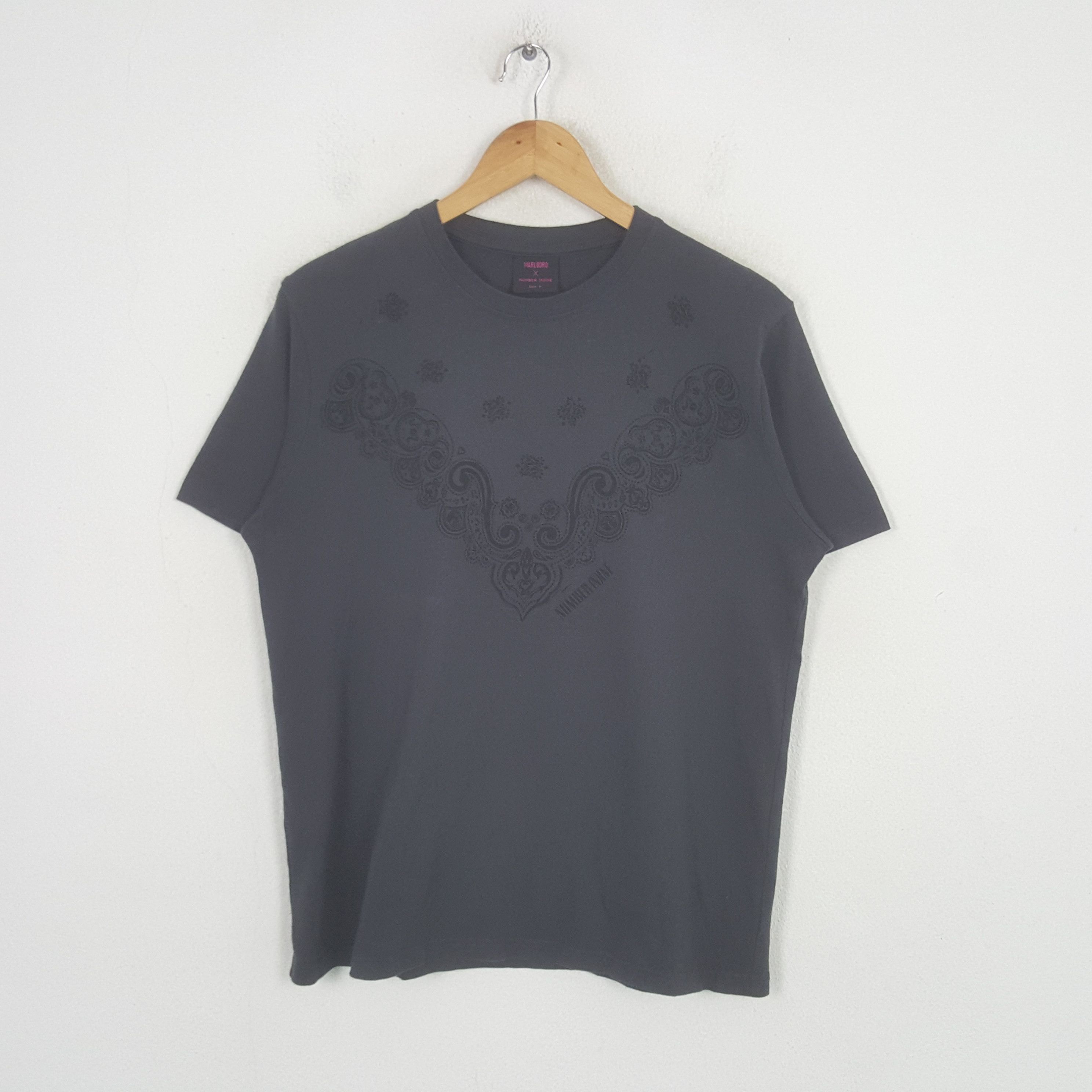 Number (N)ine Vintage Number Nine Japanese Brand Tshirt C301N47 Size US M / EU 48-50 / 2 - 1 Thumbnail