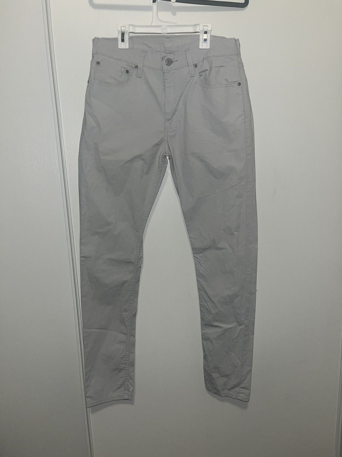 Levi's × Vintage Levi’s 512 Light Grey Pants Size US 34 / EU 50 - 2 Thumbnail