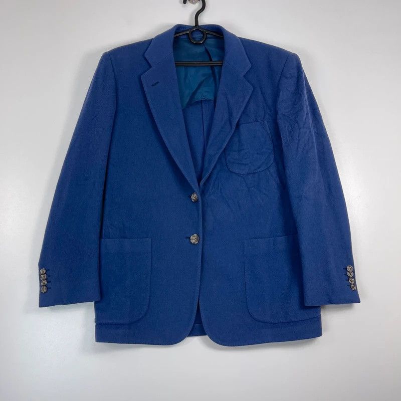 Other Sartoria Attolini Napoli Blue Cashmere Blazer Made In Italy Size M / US 6-8 / IT 42-44 - 1 Thumbnail