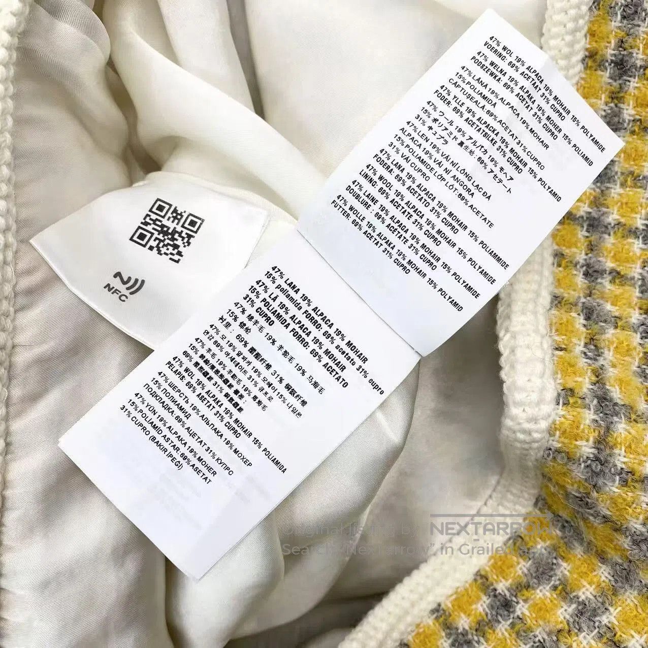 Miu Miu Miu Miu 23SS wool patch pocket plaid skirt| Size 24" / US 00 / IT 34 - 5 Thumbnail