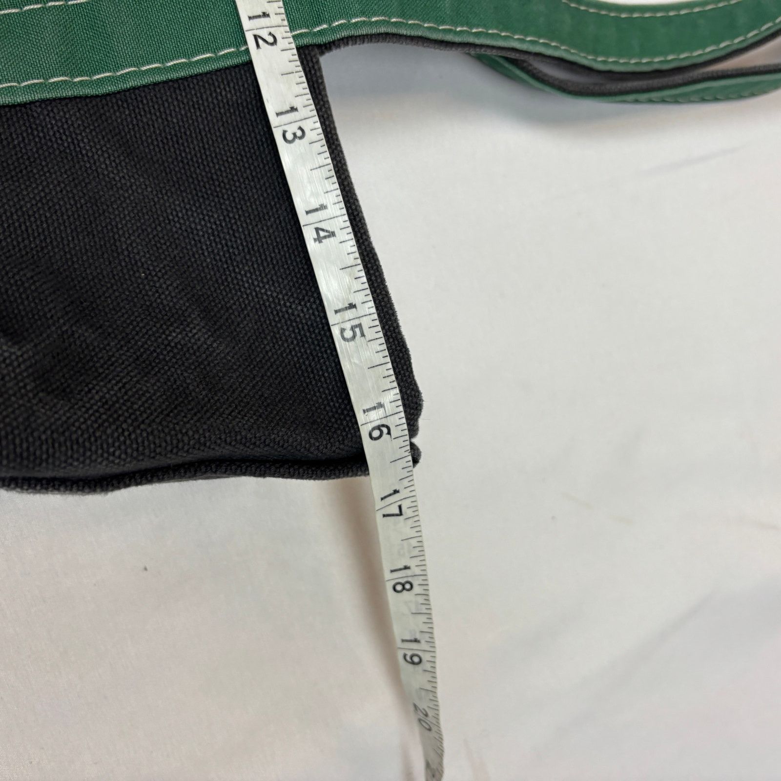 L.L. Bean Vintage LL Bean Boat and Tote Mini Canvas Black Green Size ONE SIZE - 9 Thumbnail