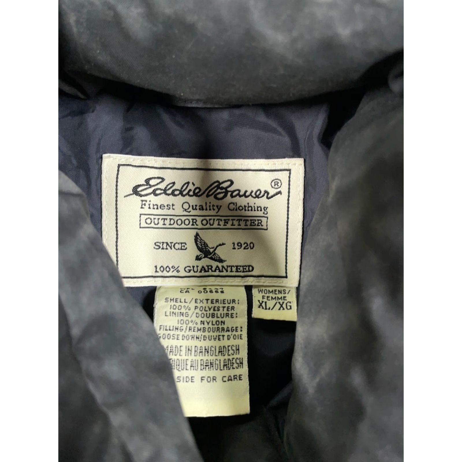 Eddie Bauer Eddie Bauer Vest Women's XL Black Quilted Goose Down Puffer Insulated Size XL / US 12-14 / IT 48-50 - 4 Thumbnail