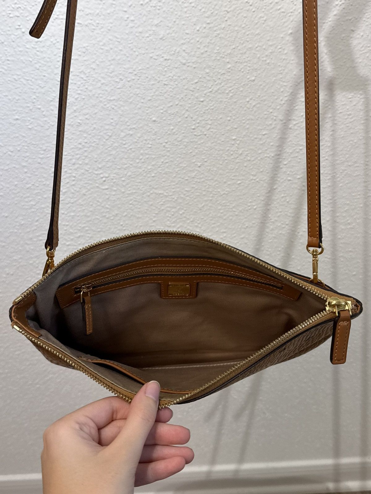 MCM MCM Visetos Original Pouch Cognac and Cardholder Size ONE SIZE - 4 Thumbnail