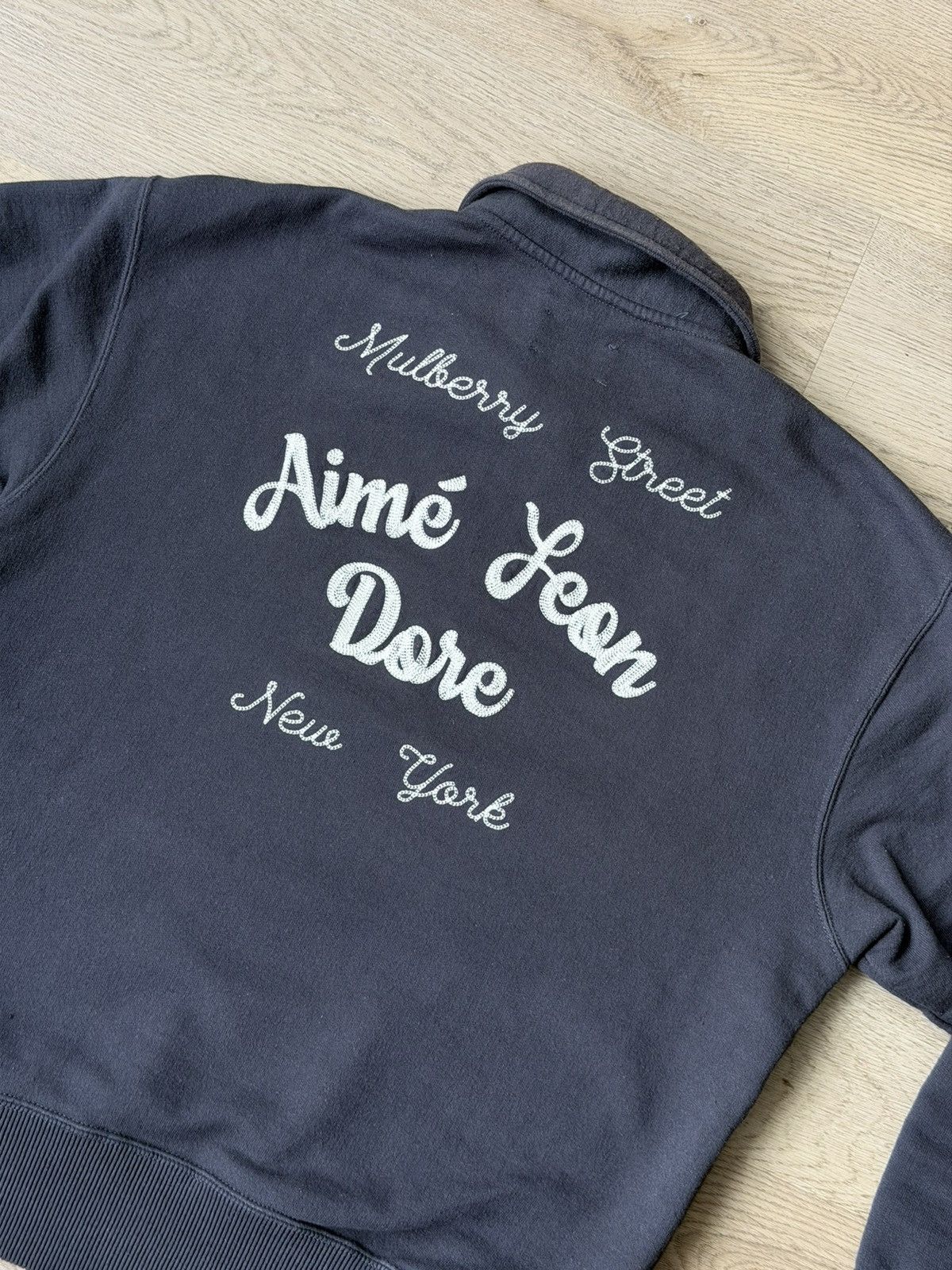Aime Leon Dore FW 2021 Chain Stitch Quarter Zip Sweatshirt
