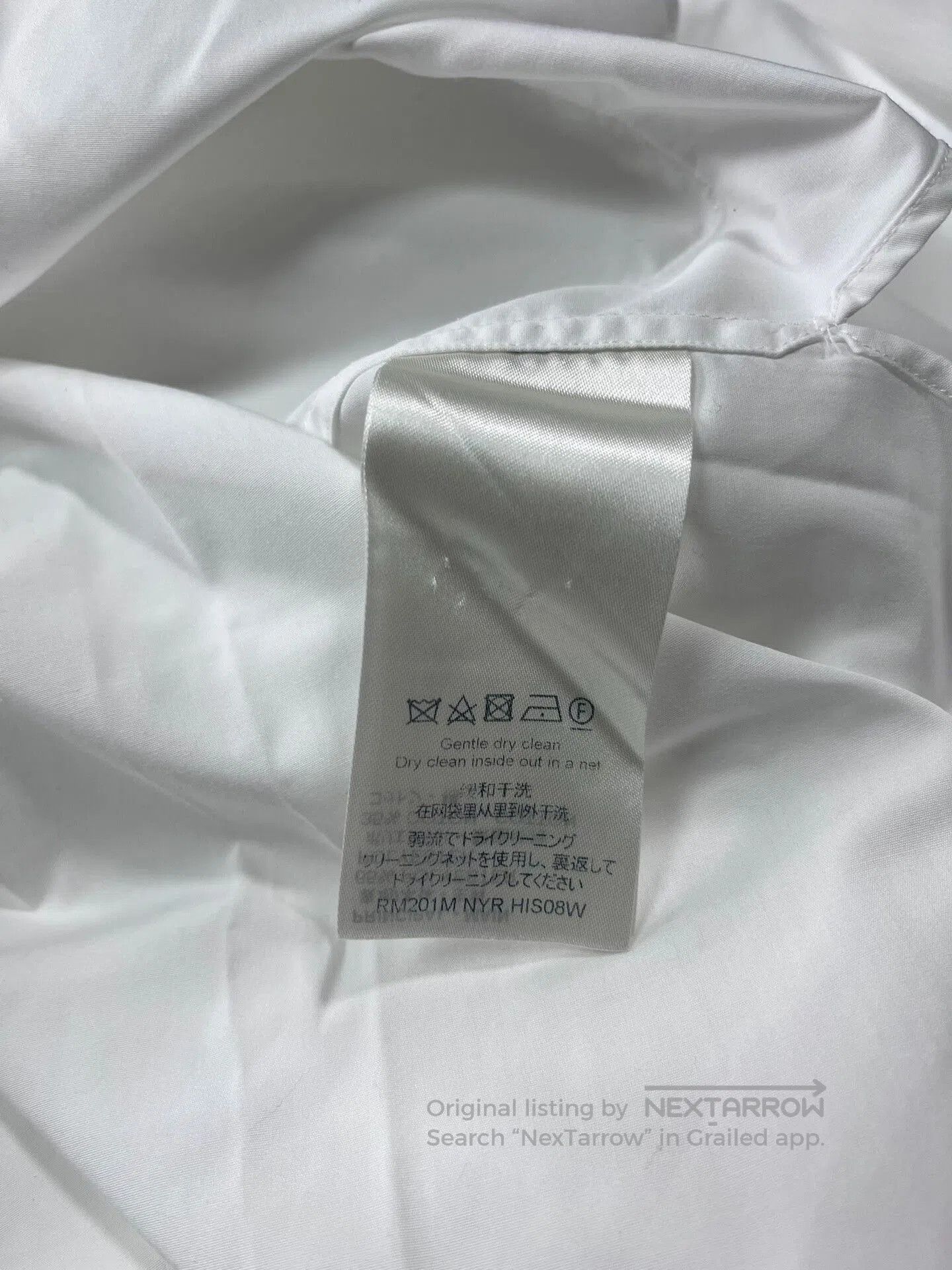 Louis Vuitton Louis Vuitton White Tactical Chain Shirt M. Size US M / EU 48-50 / 2 - 7 Thumbnail