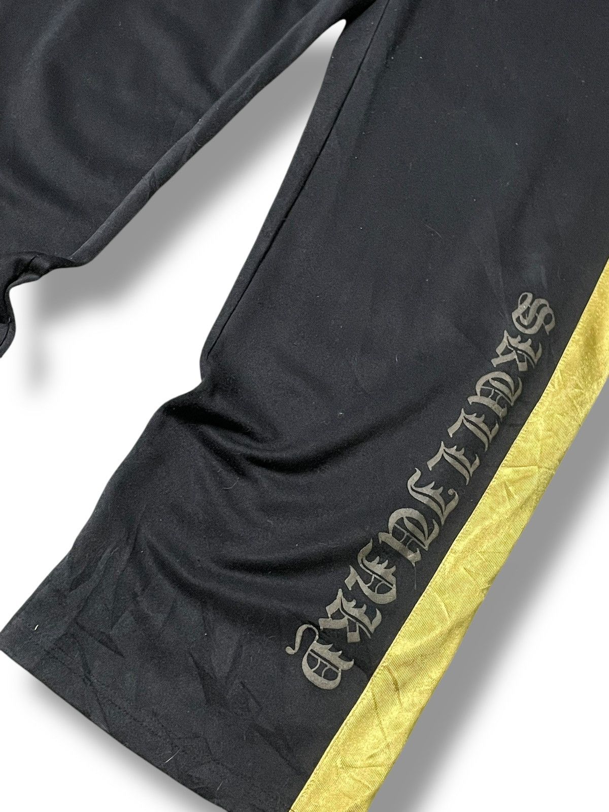 Japanese Brand × Seditionaries × Vintage RARE SKULL FUNKY TRACK PANTS (86) Size US 33 - 7 Thumbnail