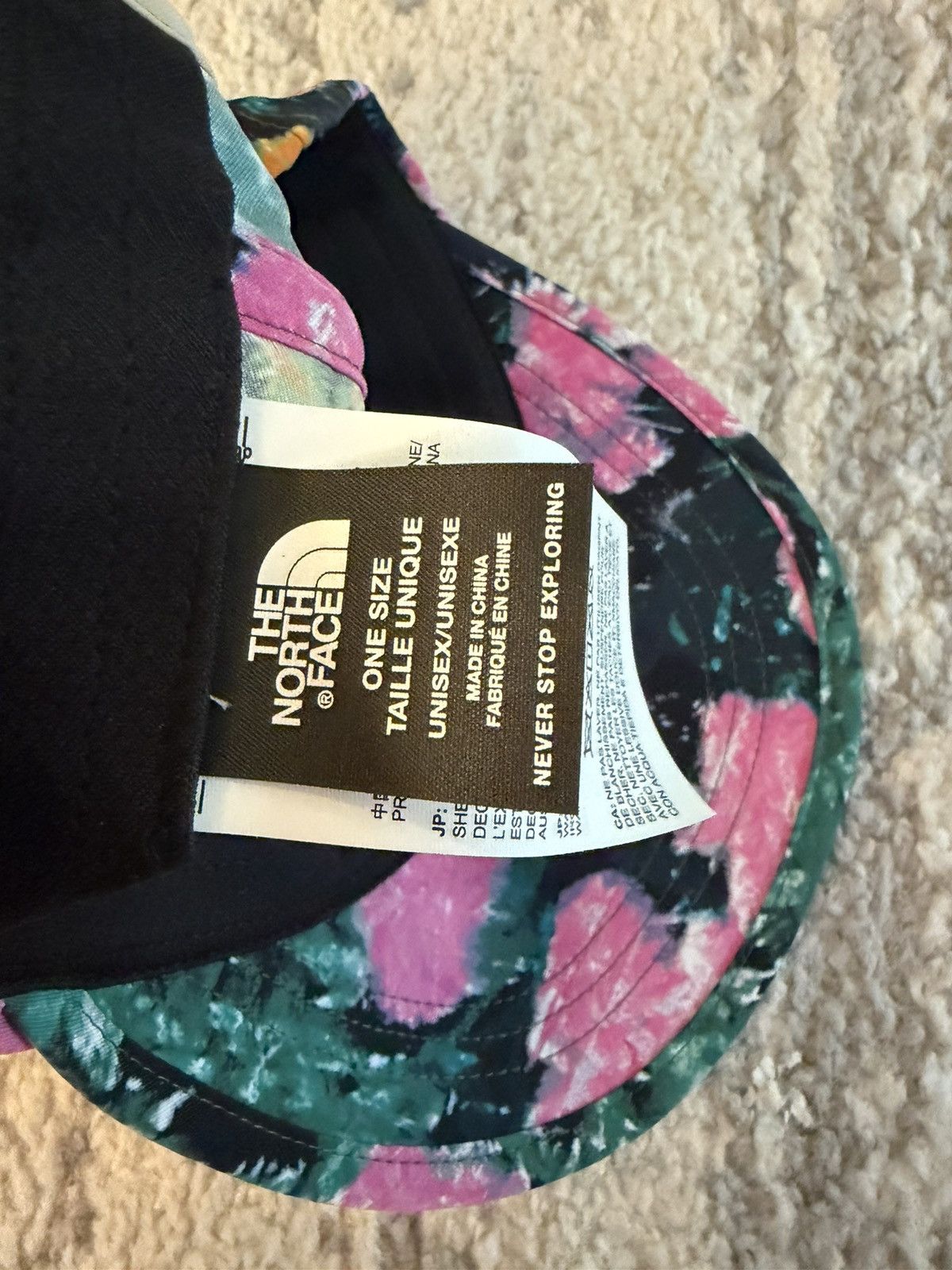Supreme × The North Face Supreme x The North Face Trekking Soft Bill Cap Floral Size ONE SIZE - 6 Thumbnail
