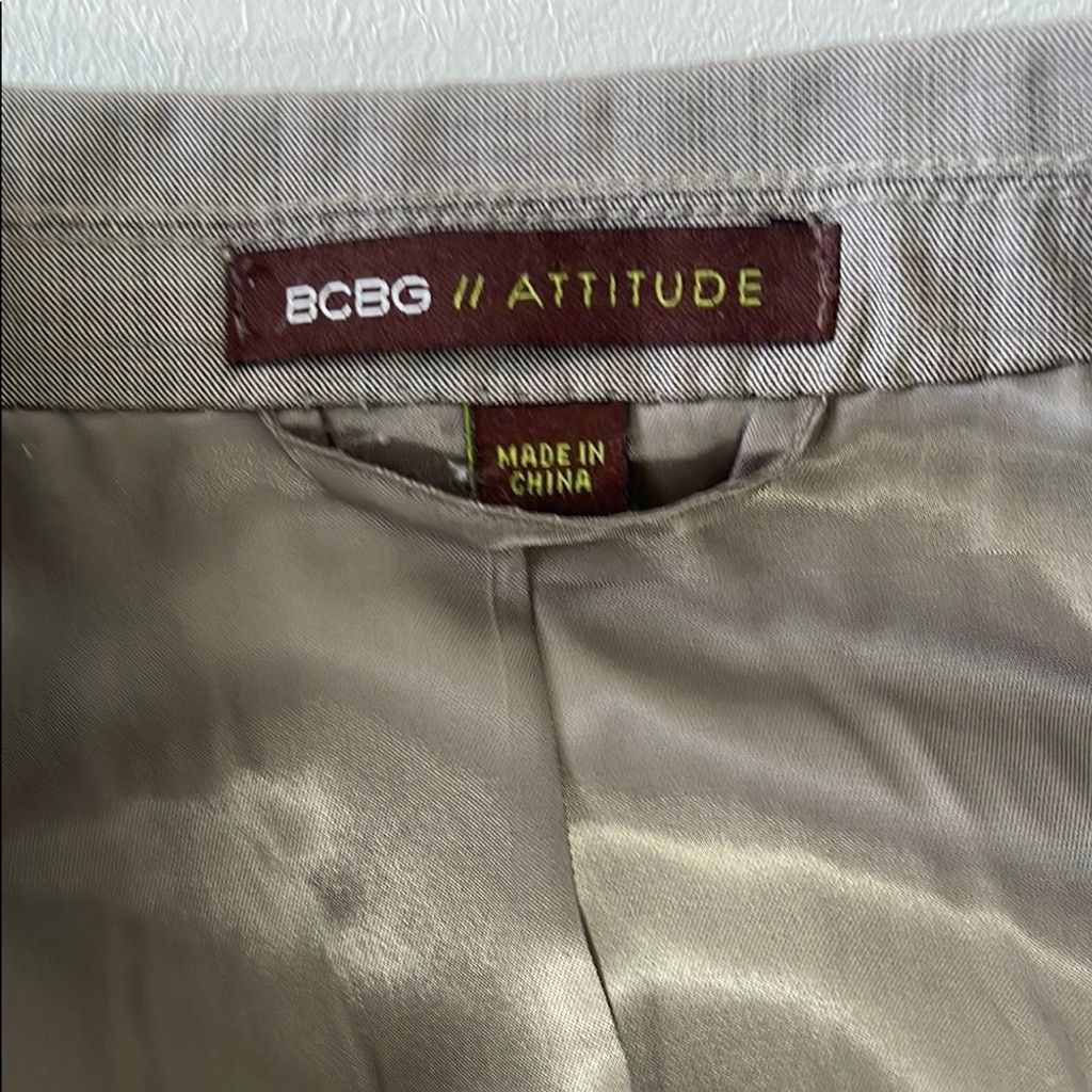 BCBGeneration bCBG Attitude Men's Gray Suit 42R 34/29 UnWorn Size 42R - 4 Thumbnail