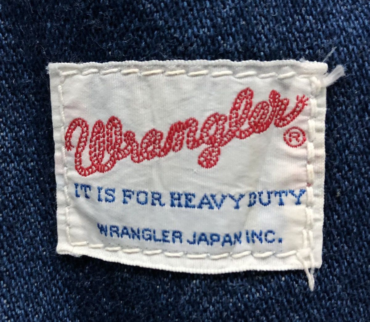 Wrangler Vintage Wrangler It Is For Heavy Duty Overalls Size US 28 / EU 44 - 8 Thumbnail