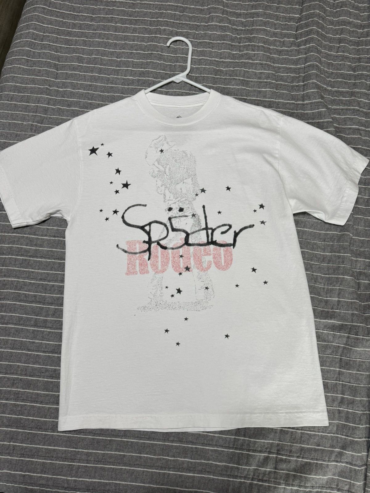 ミュージシャン Cactus JackxSp5der Days Before Rodeo Tee Travis Scott Album Tee Days Before Rodeo Tee Minimalist