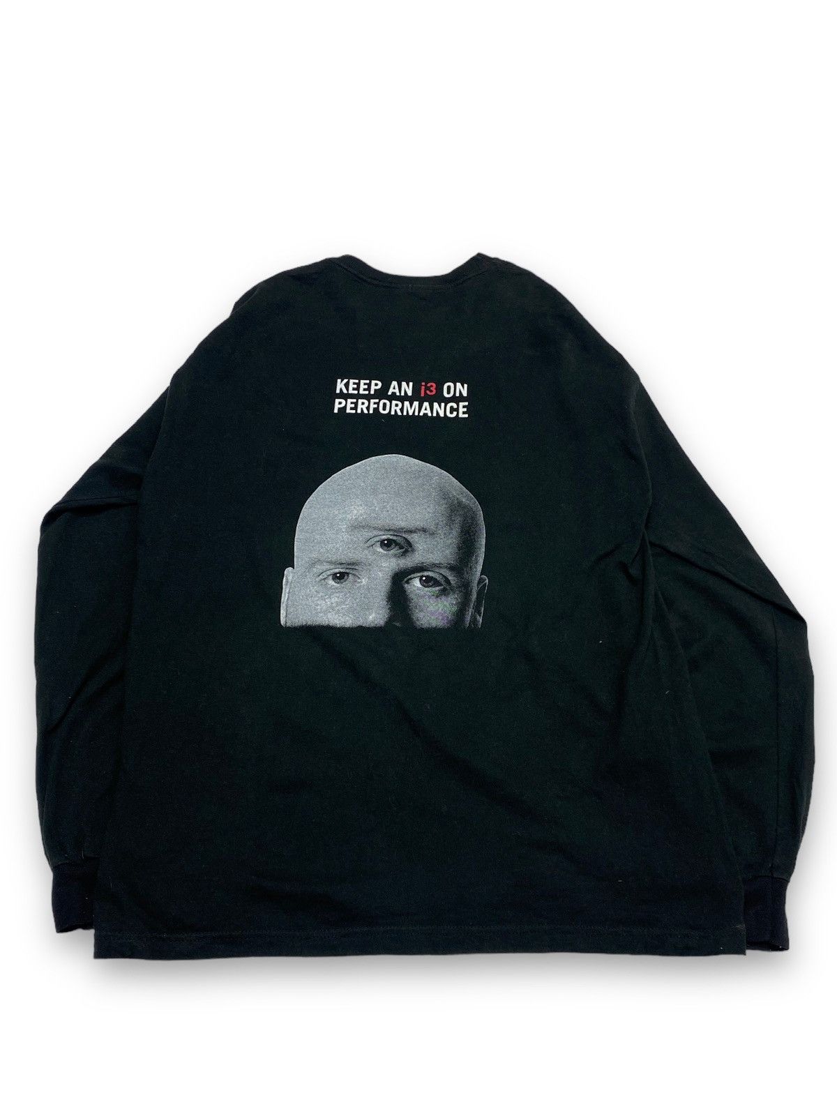Other !Vintage HANES KEEP AN I3 ON PERFORMANCE Black Long Shirt Size US XL / EU 56 / 4 - 1 Thumbnail