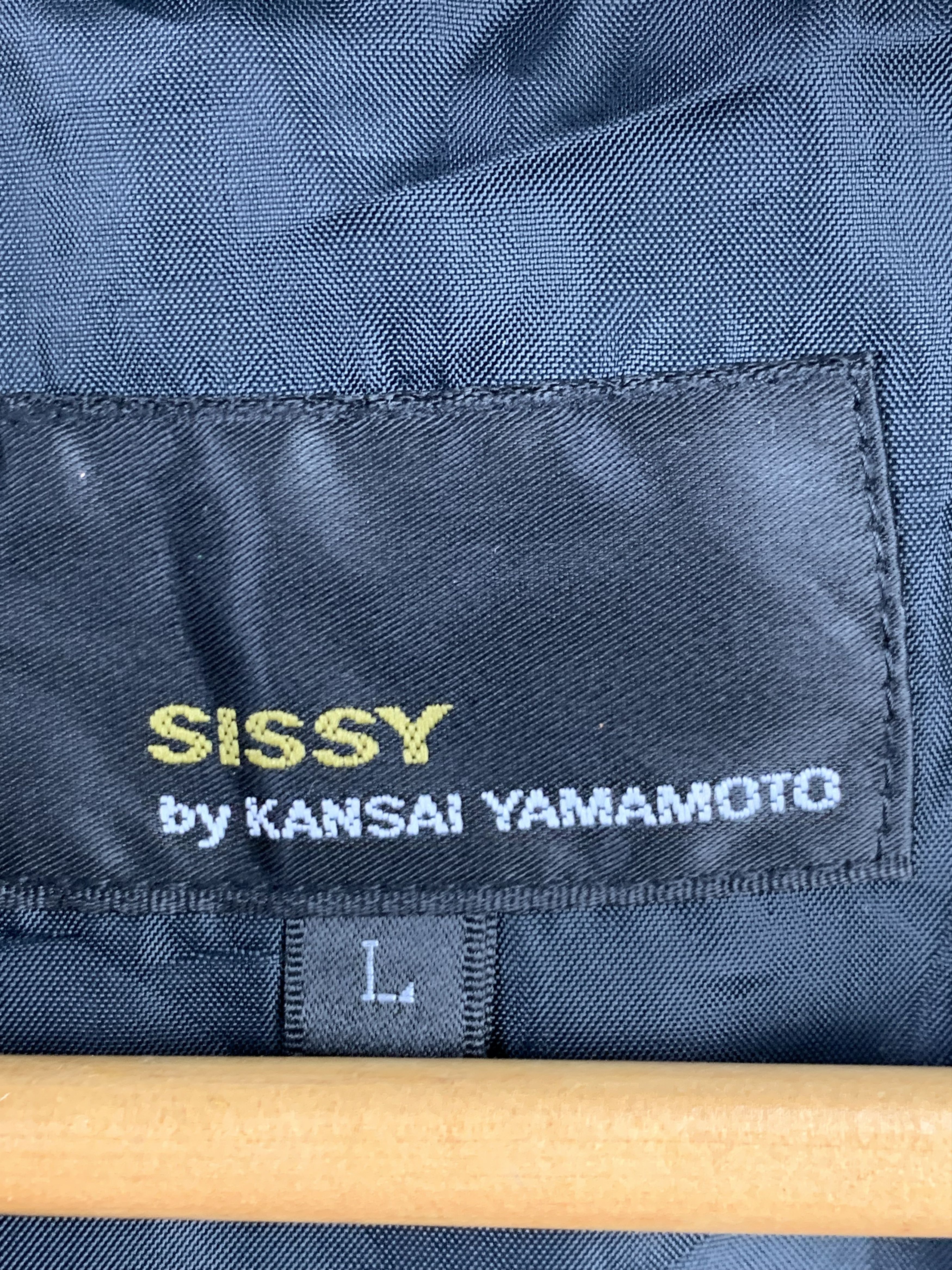 Japanese Brand Vintage Kansai Yamamoto Zipper Denim Jacket J1576 Size US L / EU 52-54 / 3 - 9 Thumbnail